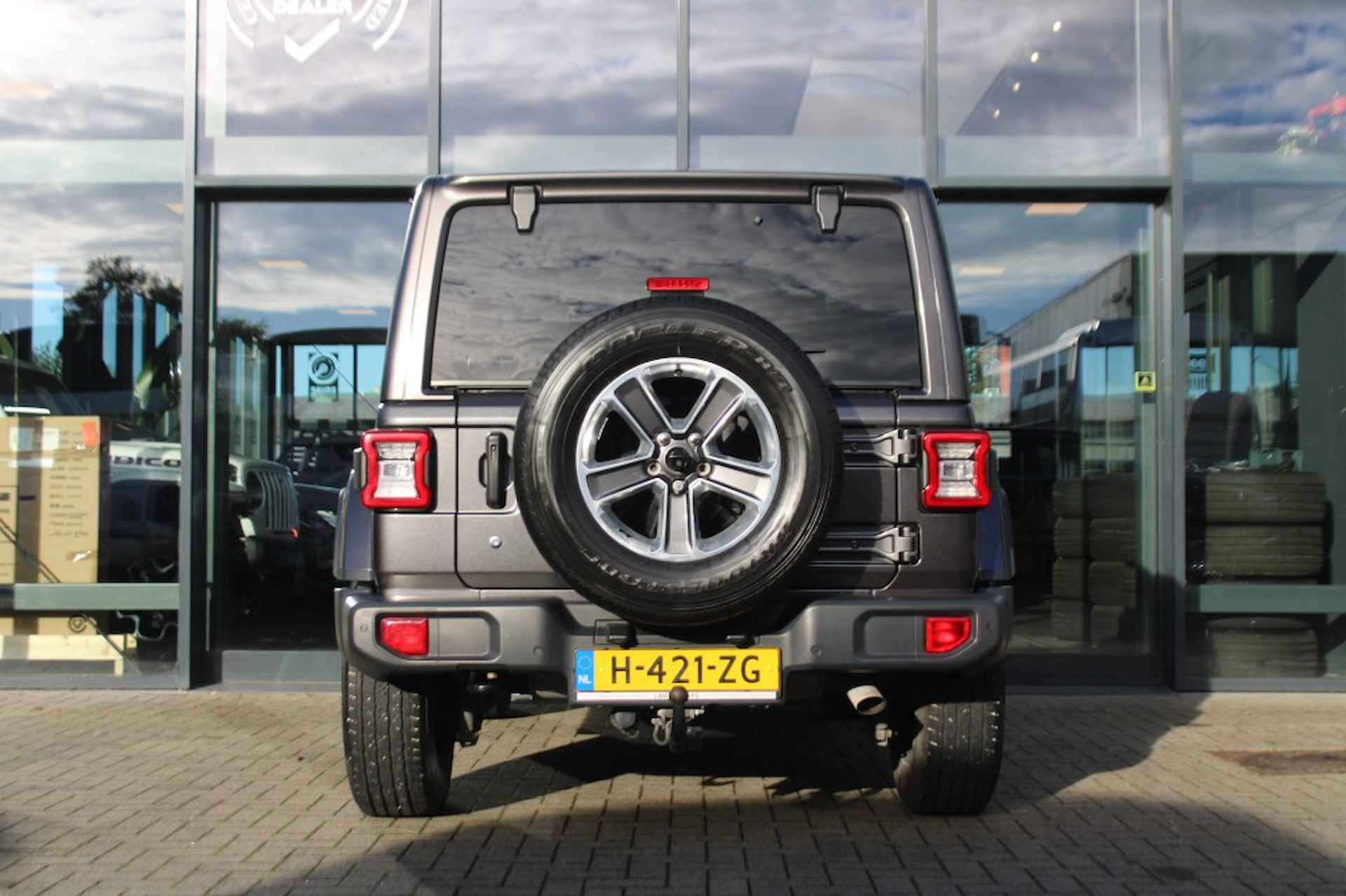 JEEP Wrangler 2.0T SAHARA 4x4 Aut. Leder / 2.700 KG trekgewicht - 8/52