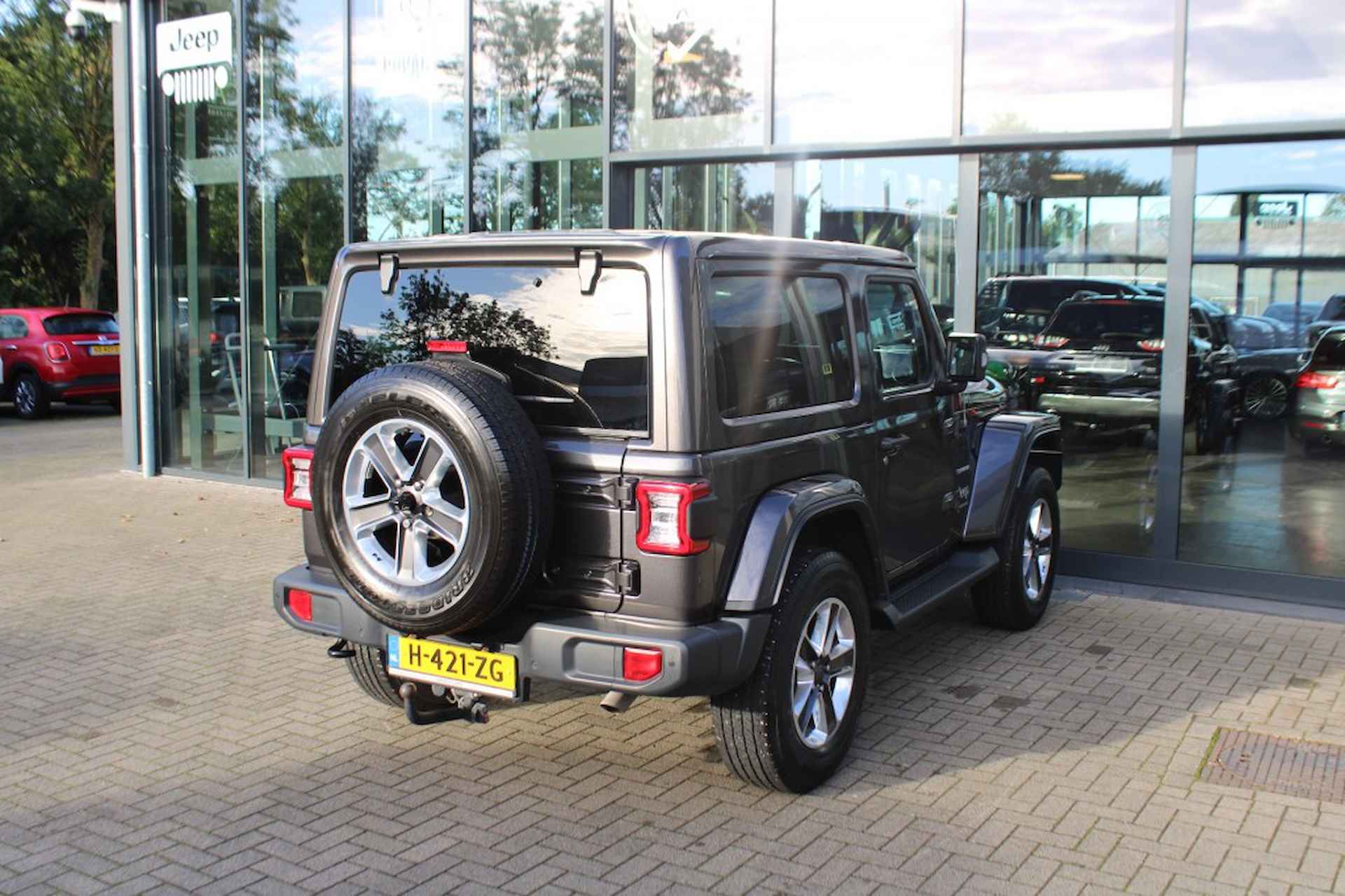 JEEP Wrangler 2.0T SAHARA 4x4 Aut. Leder / 2.700 KG trekgewicht - 10/52