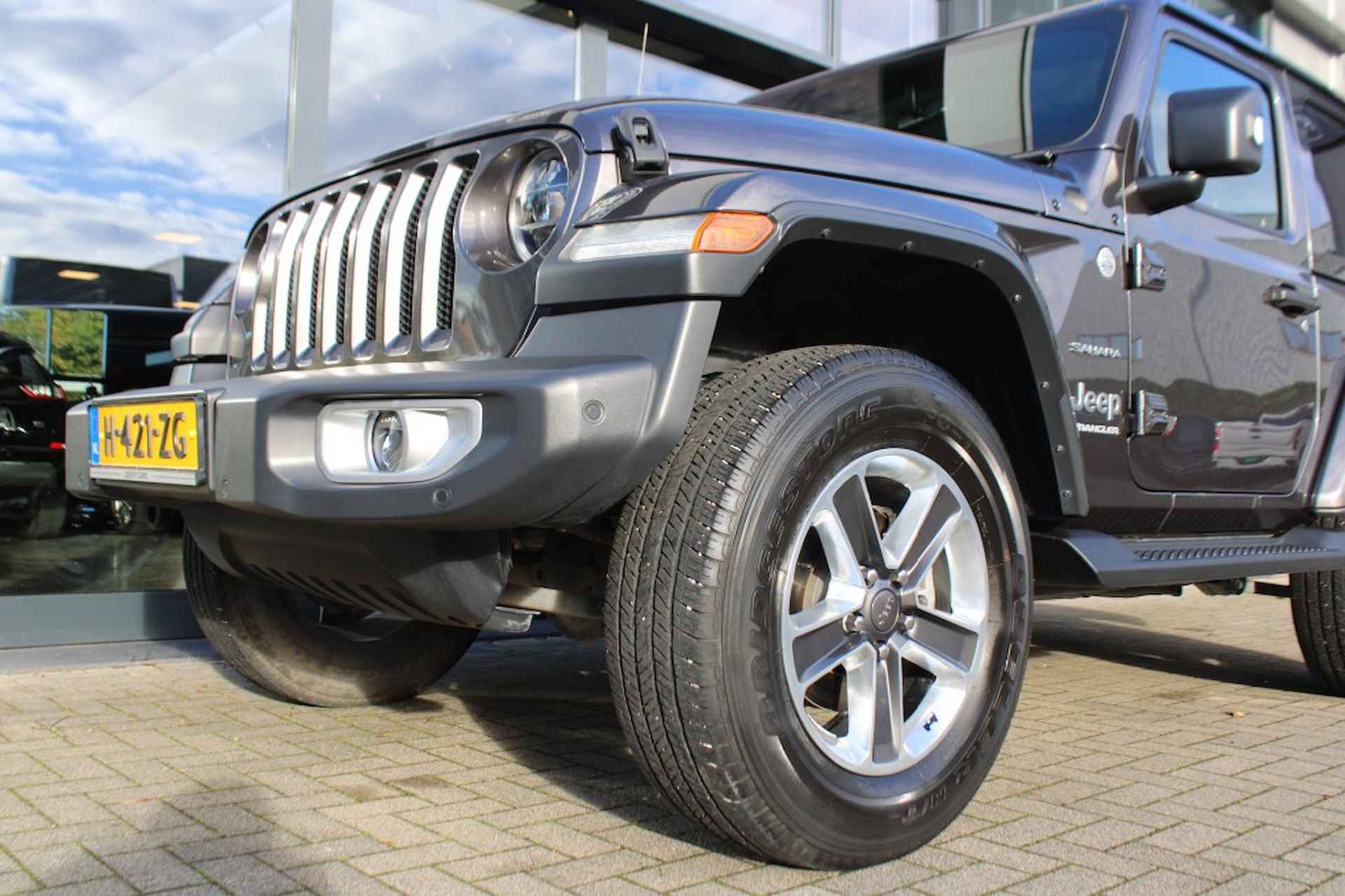 JEEP Wrangler 2.0T SAHARA 4x4 Aut. Leder / 2.700 KG trekgewicht - 11/52