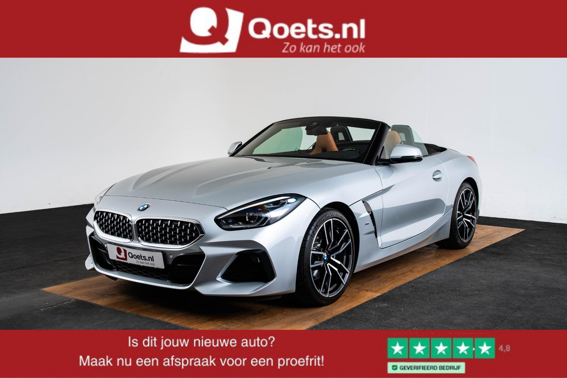 BMW Z4 Roadster sDrive20i High Executive M Sport - Elektrische verwarmde voorstoelen - Alarmsysteem klasse 3 - Hifi System - Active Cruise Control - 19 inch lichtmetalen velgen - Dashboard in Sensatec -