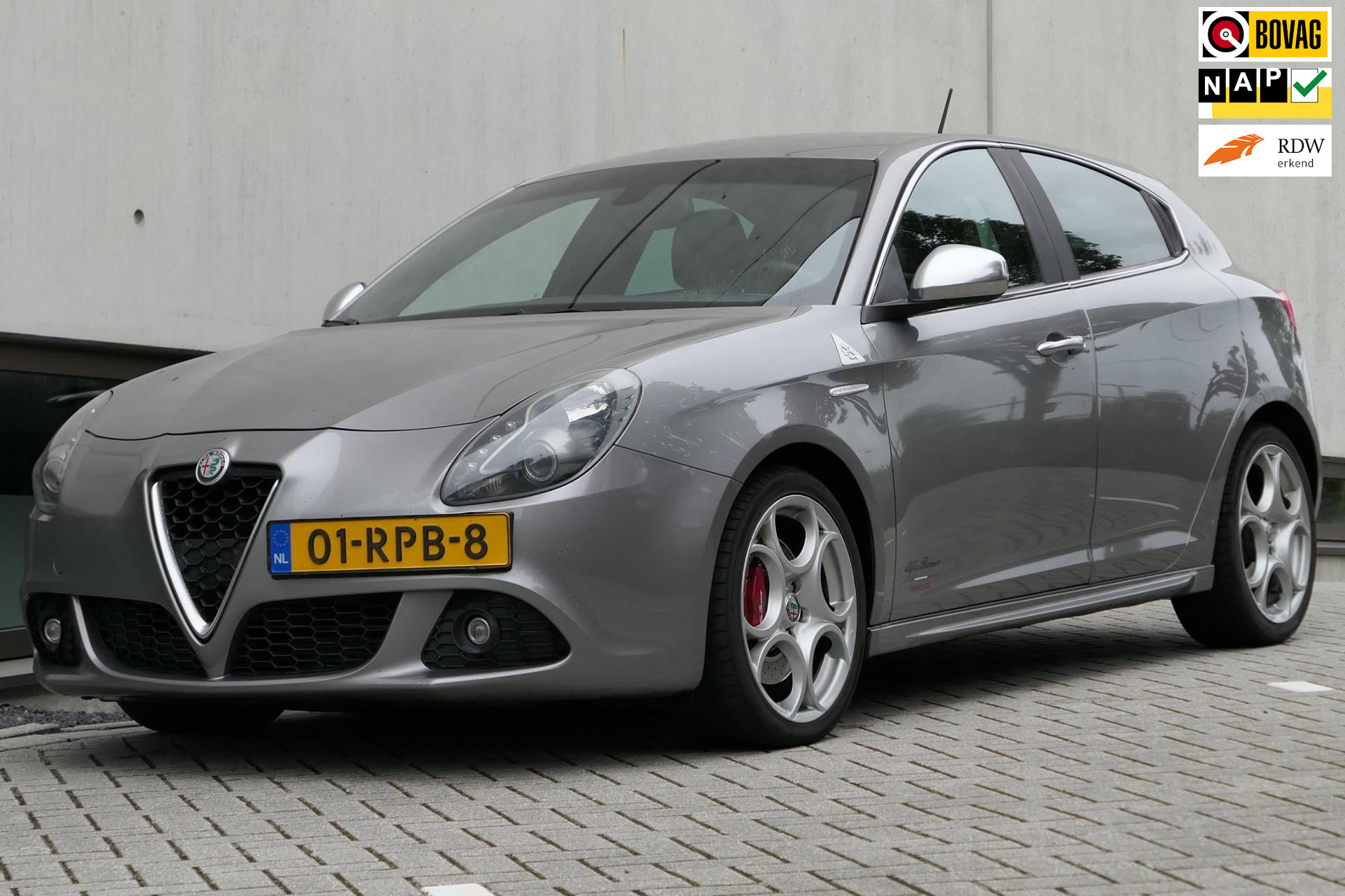 Alfa Romeo Giulietta 1.7 TBi Quadrifoglio Verde 235pk NAP Navi Leder Cruise