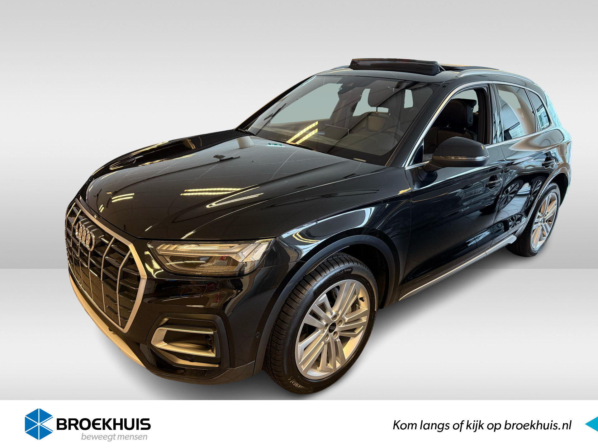 Audi Q5 50 TFSI e Advanced | ACC | Side assist | Matrix koplampen | Trekhaak | 20 inch velgen | Achteruitrijcamera | Audi Sound | Stoelverwarming voor & achter