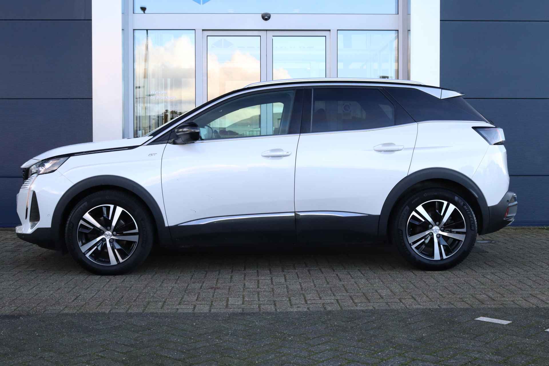 Peugeot 3008 1.6 Turbo 180-PK Blue Lease GT | Trekhaak 1500KG | Leder | Massage | 360' Camera | ACC | Elektr. klep - 3/48