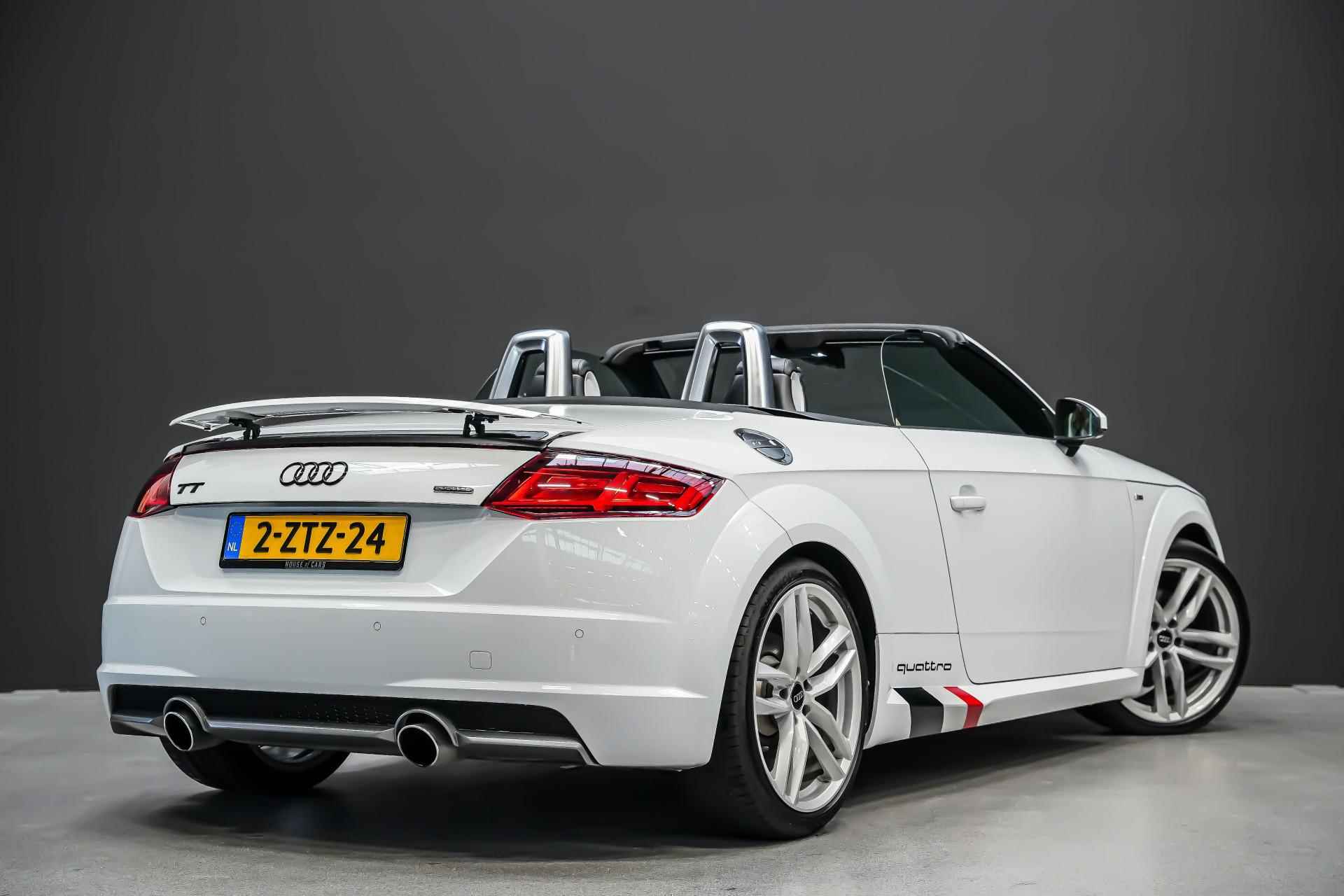 Audi TT Roadster 2.0 230pk TFSI quattro Pro Line S |NL auto|Bang & Olufsen|nek&stoelverwarming|bluetooth|navigatie|cruise control| - 3/42