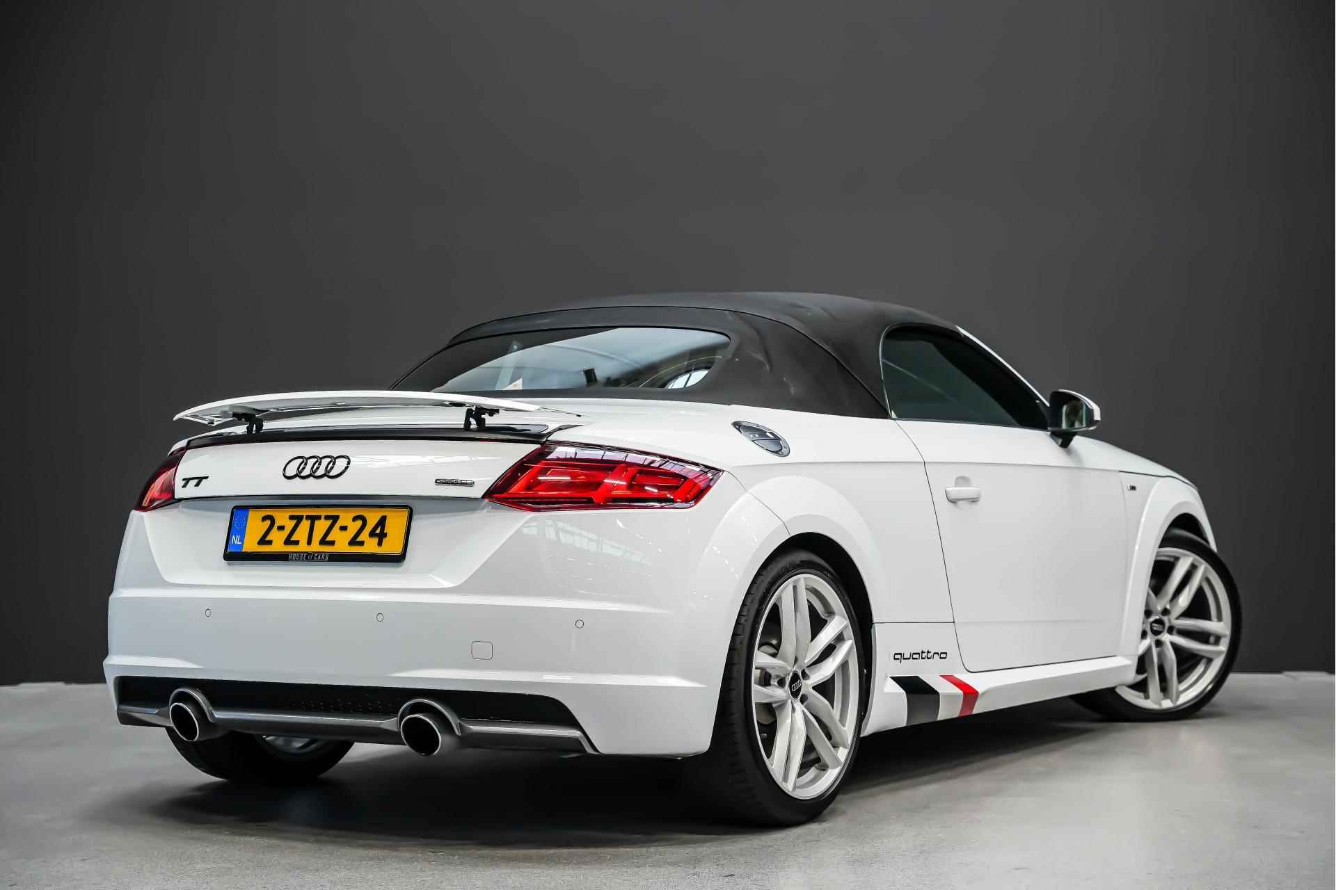 Audi TT Roadster 2.0 230pk TFSI quattro Pro Line S |NL auto|Bang & Olufsen|nek&stoelverwarming|bluetooth|navigatie|cruise control| - 4/42