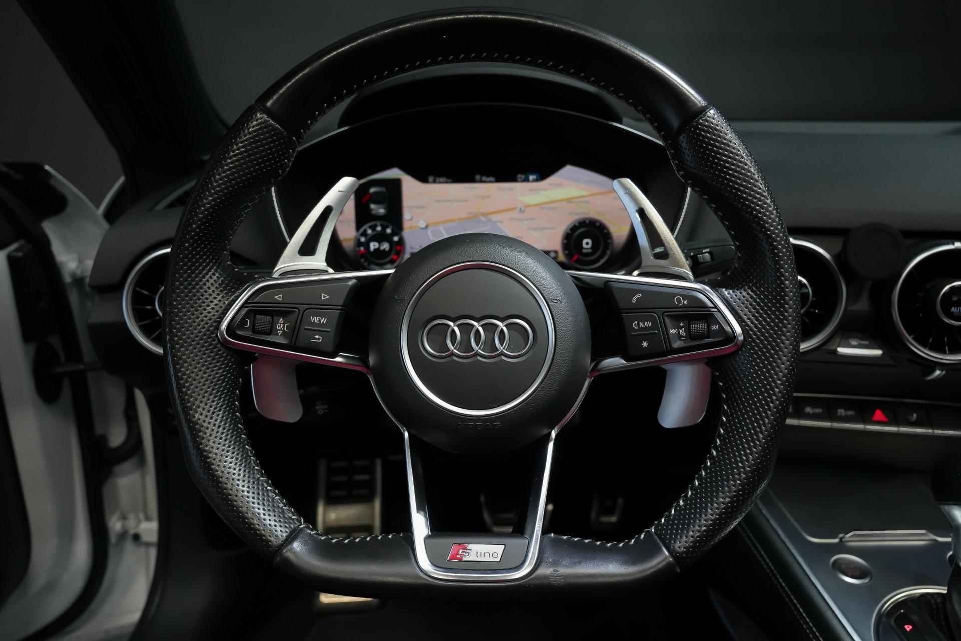 Audi TT Roadster 2.0 230pk TFSI quattro Pro Line S |NL auto|Bang & Olufsen|nek&stoelverwarming|bluetooth|navigatie|cruise control| - 37/42