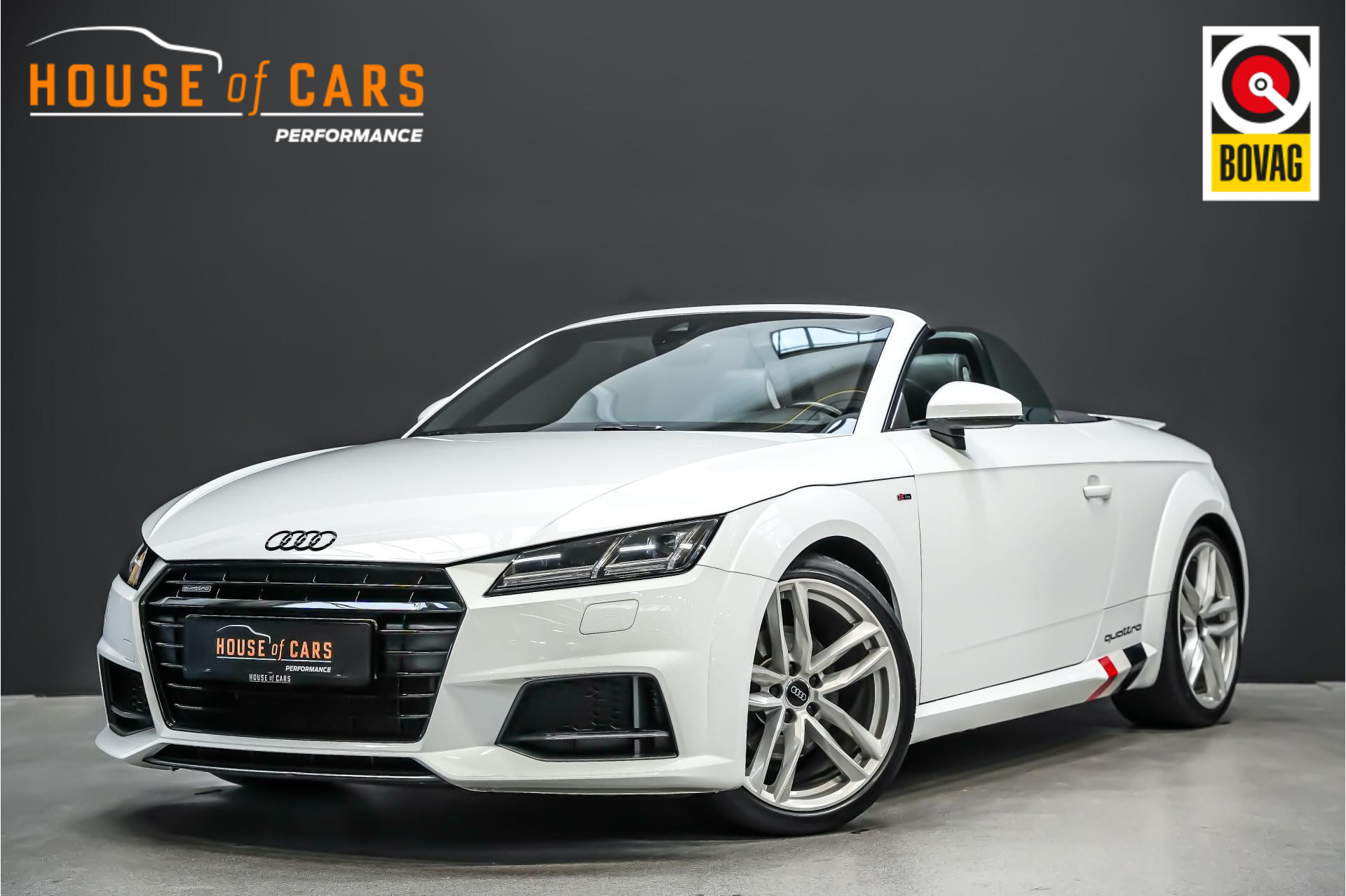 Audi TT Roadster 2.0 230pk TFSI quattro Pro Line S |NL auto|Bang & Olufsen|nek&stoelverwarming|bluetooth|navigatie|cruise control|