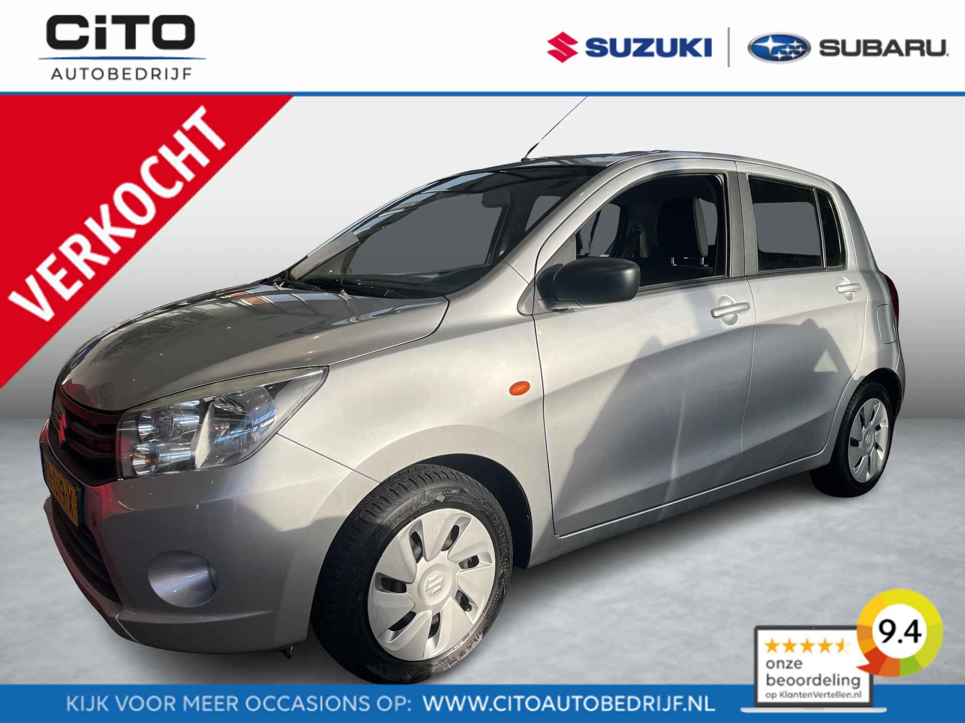 Suzuki Celerio 1.0 Comfort Airconditioning|Trekhaak| Dealer onderhouden| Rijklaarprijs