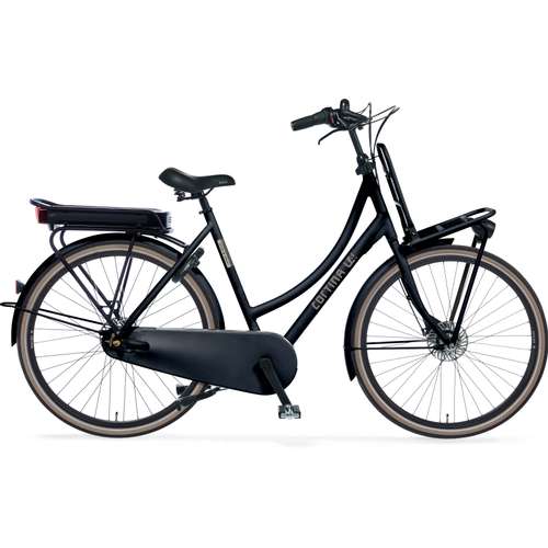 CORTINA E-U4 Transport FM Dames Jet Black Matt 57cm 2025