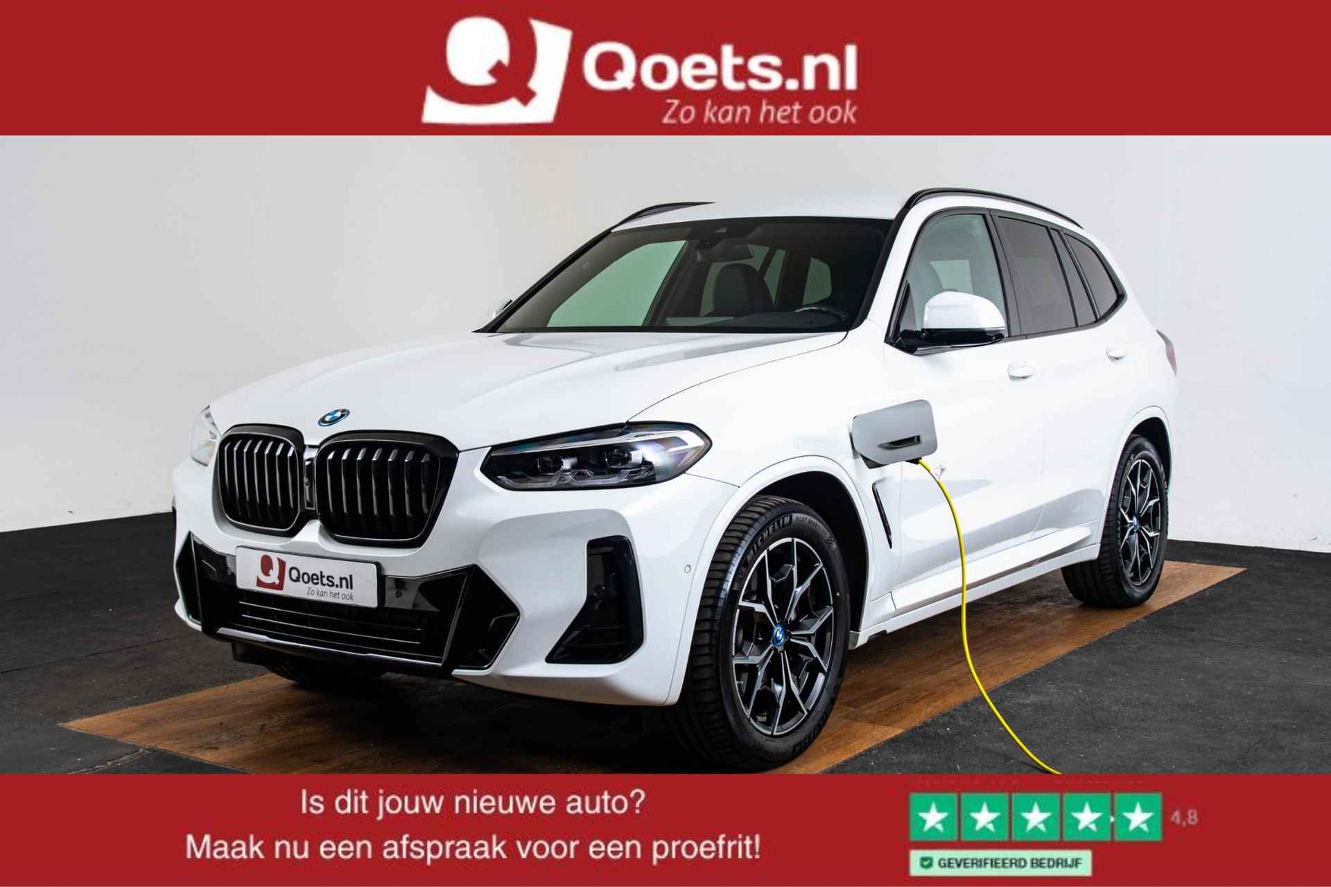 BMW X3 xDrive30e Executive M Sport - Elektrisch verwarmde voorstoelen - Getinte ruiten - Parking Assistant Plus - HiFi System - Live Cockpit Professional - Hoogglans Shadow Line exterieurdelen - Opbergpakket -