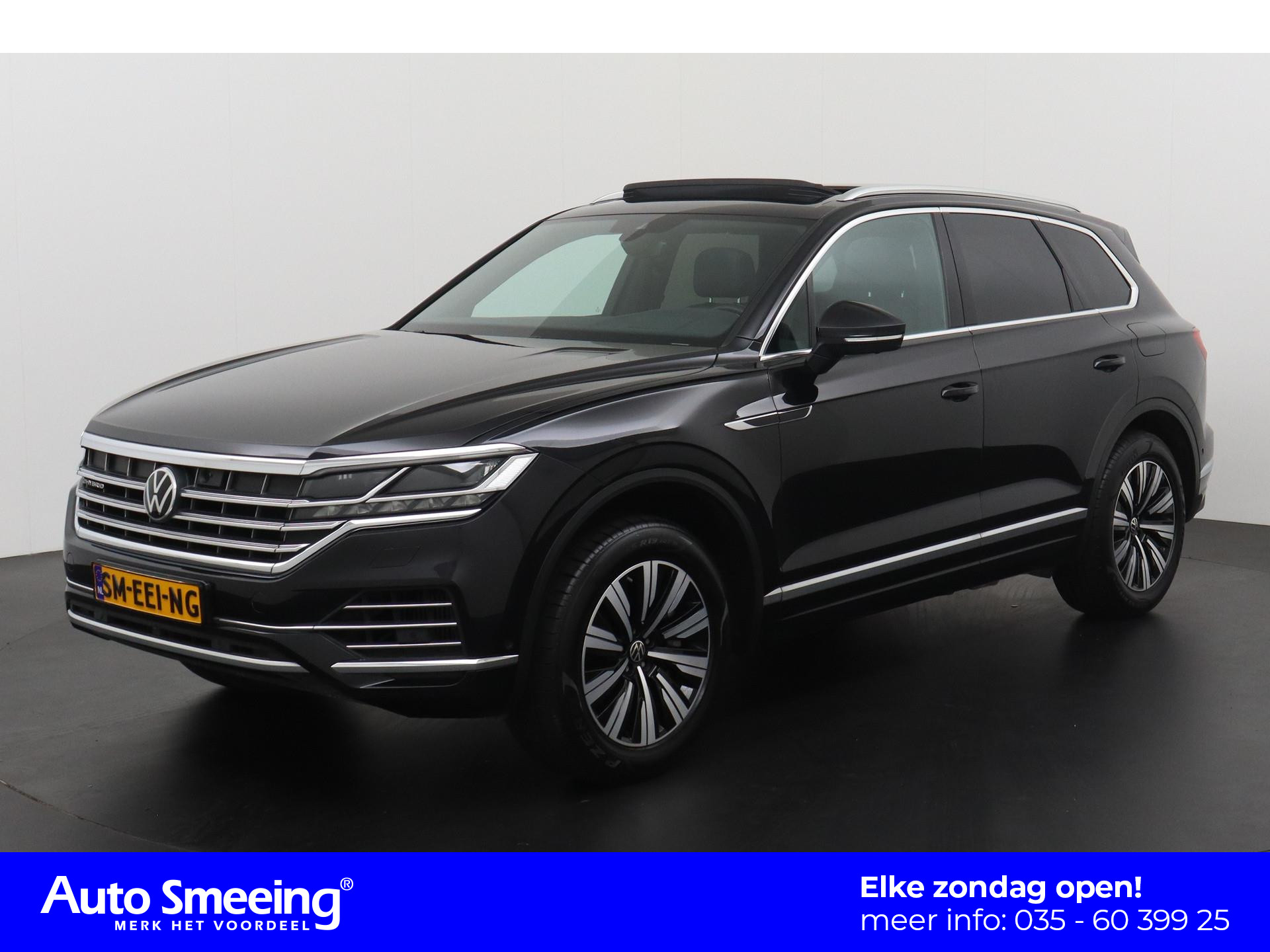 Volkswagen Touareg 3.0 TSI eHybrid Atmosphere | Panoramadak | Leder | Trekhaak & Trailer Assist | Plug-In | Zondag Open!