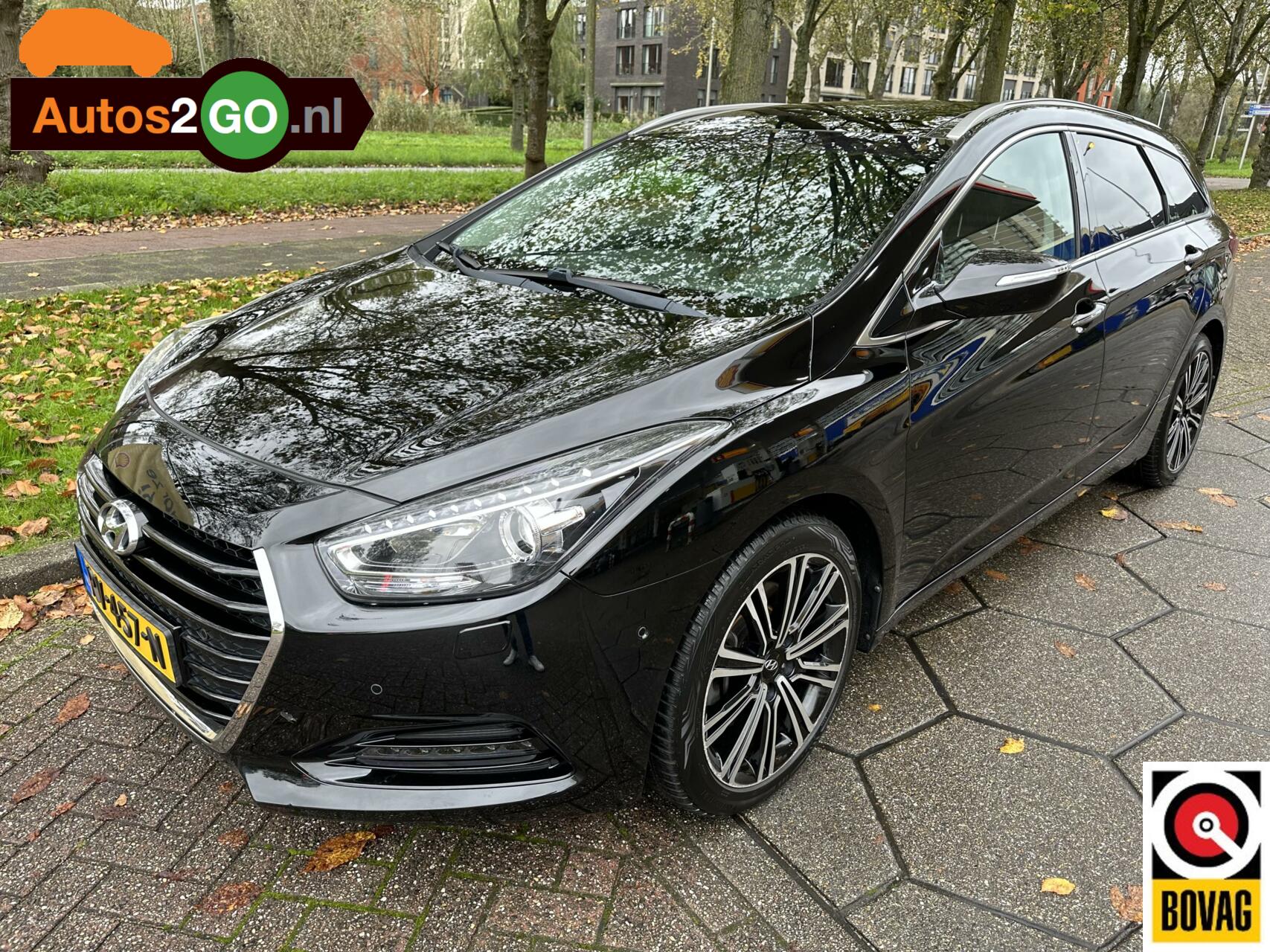 Hyundai i40 2.0i I Automaat I Navi I Camera I Apple carplay/android auto I stoelverwarmig/ventitalie I pan dak I elektr achterklep I cruise controle I rijklaar I