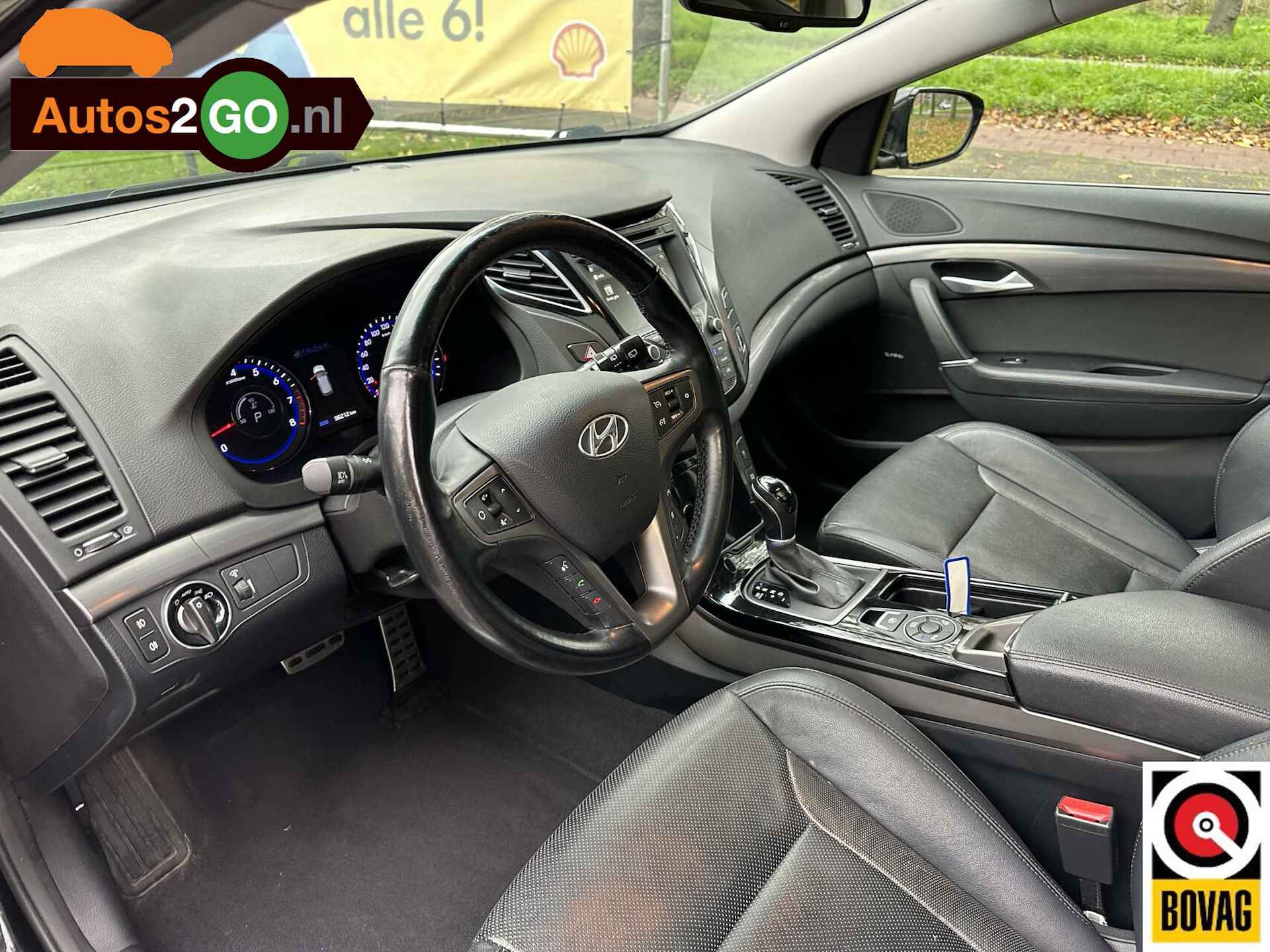 Hyundai i40 2.0i I Automaat I Navi I Camera I Apple carplay/android auto I stoelverwarmig/ventitalie I pan dak I elektr achterklep I cruise controle I rijklaar I - 24/36