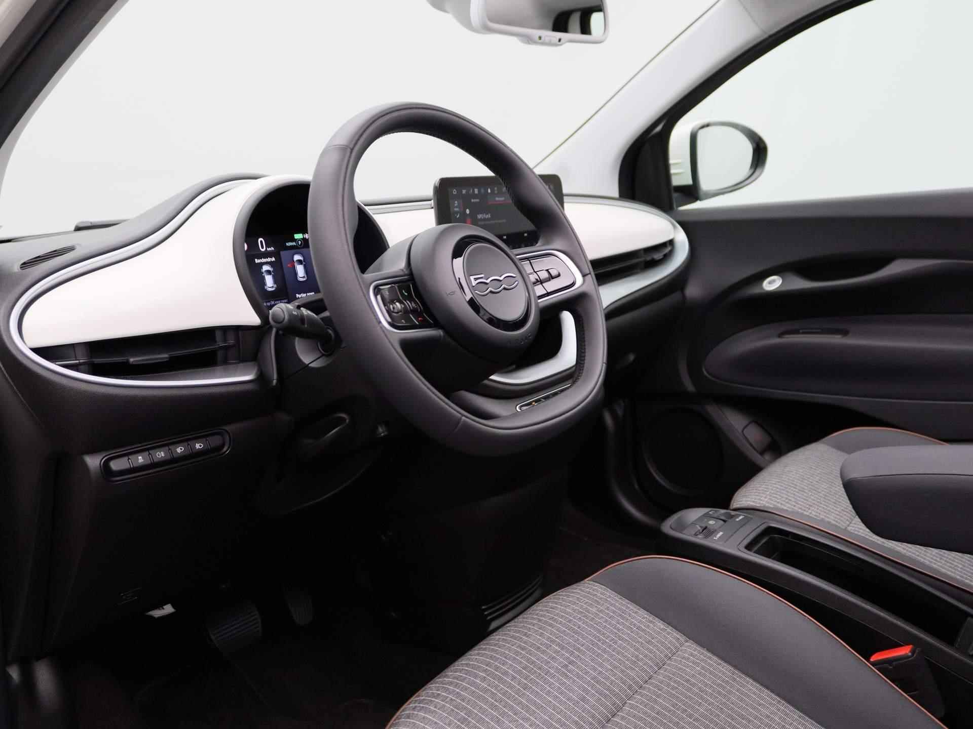 Fiat 500e C Icon 42 kWh | Navigatie | Climate control | Apple Carplay/Android Auto - 34/40