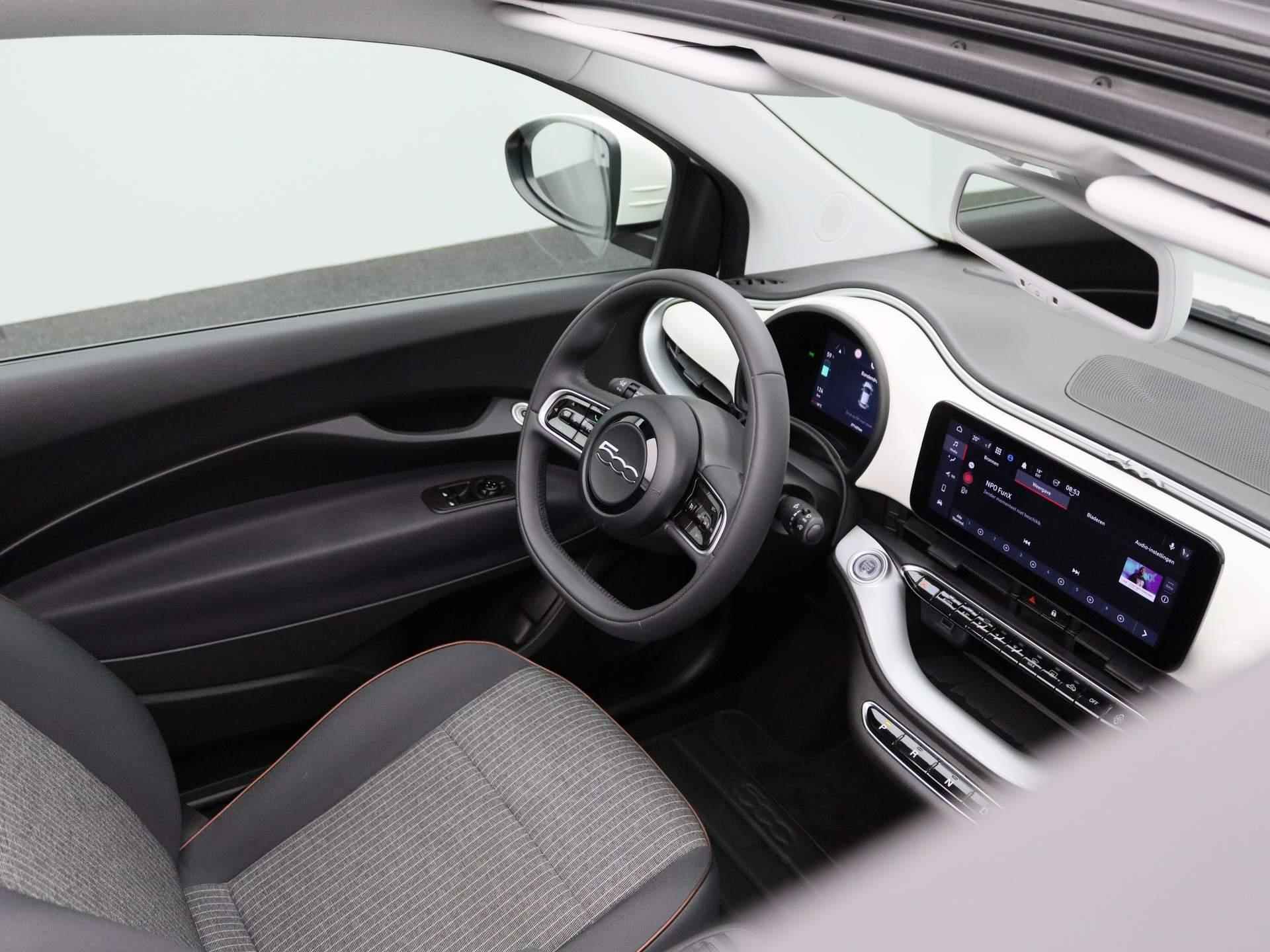 Fiat 500e C Icon 42 kWh | Navigatie | Climate control | Apple Carplay/Android Auto - 37/40