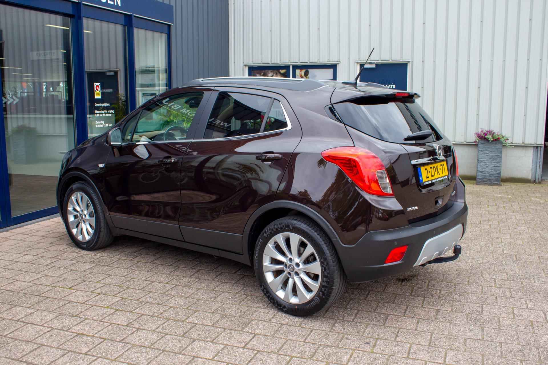 Opel Mokka 1.4 T Cosmo| Prijs rijklaar incl. 12 mnd garantie | Afn. trekhaak Pdc Camera Lmv Pdc Navi Bluetooth Leder - 14/50