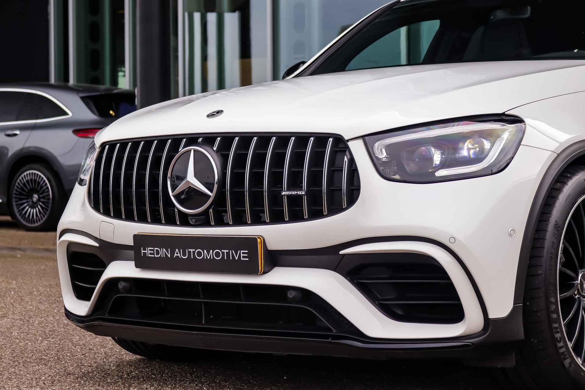 Mercedes-Benz GLC GLC 63 S AMG Automaat 4MATIC+ Coupé | Airmatic | Schuifdak | Burmester Audio | 360° Camera | Keyless-Go | Sfeerverlichting | AMG Nightpakket - 39/48