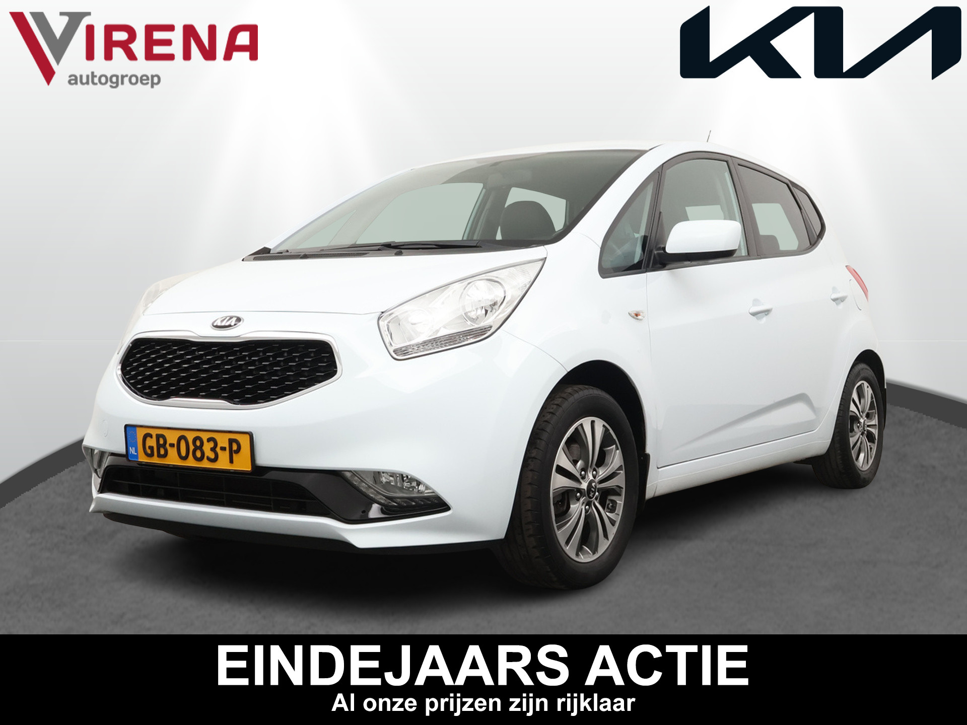 Kia Venga 1.4 CVVT First Edition - Bluetooth - Trekhaak - Navigatie - Cruise control - Achteruitrij camera - Airco - Hoge instap - 12 Maanden Bovag garantie