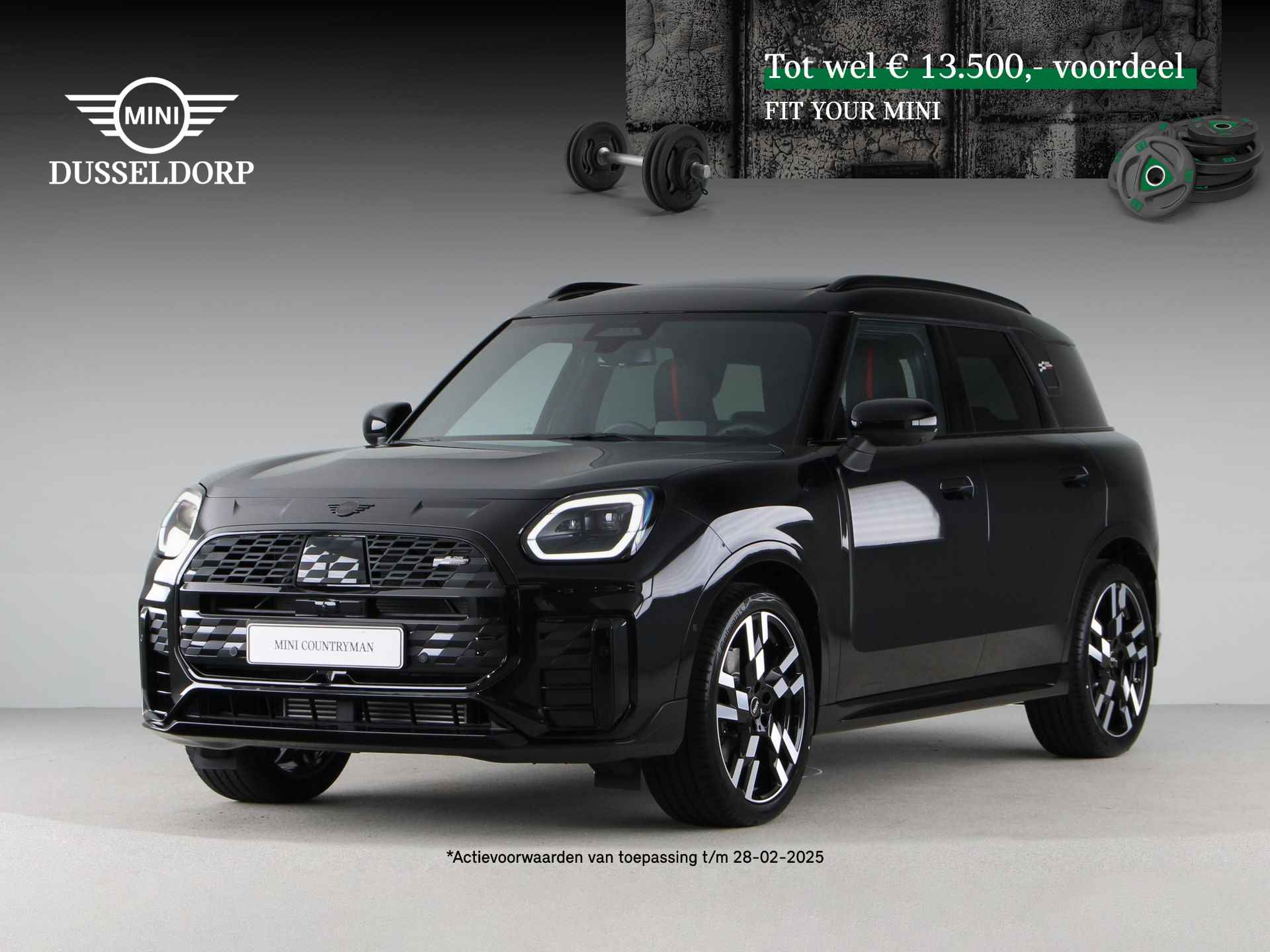 MINI Countryman C John Cooper Works Pakket XL PRIVATE LEASE EUR 849,- (48 mnd/10.000 km)