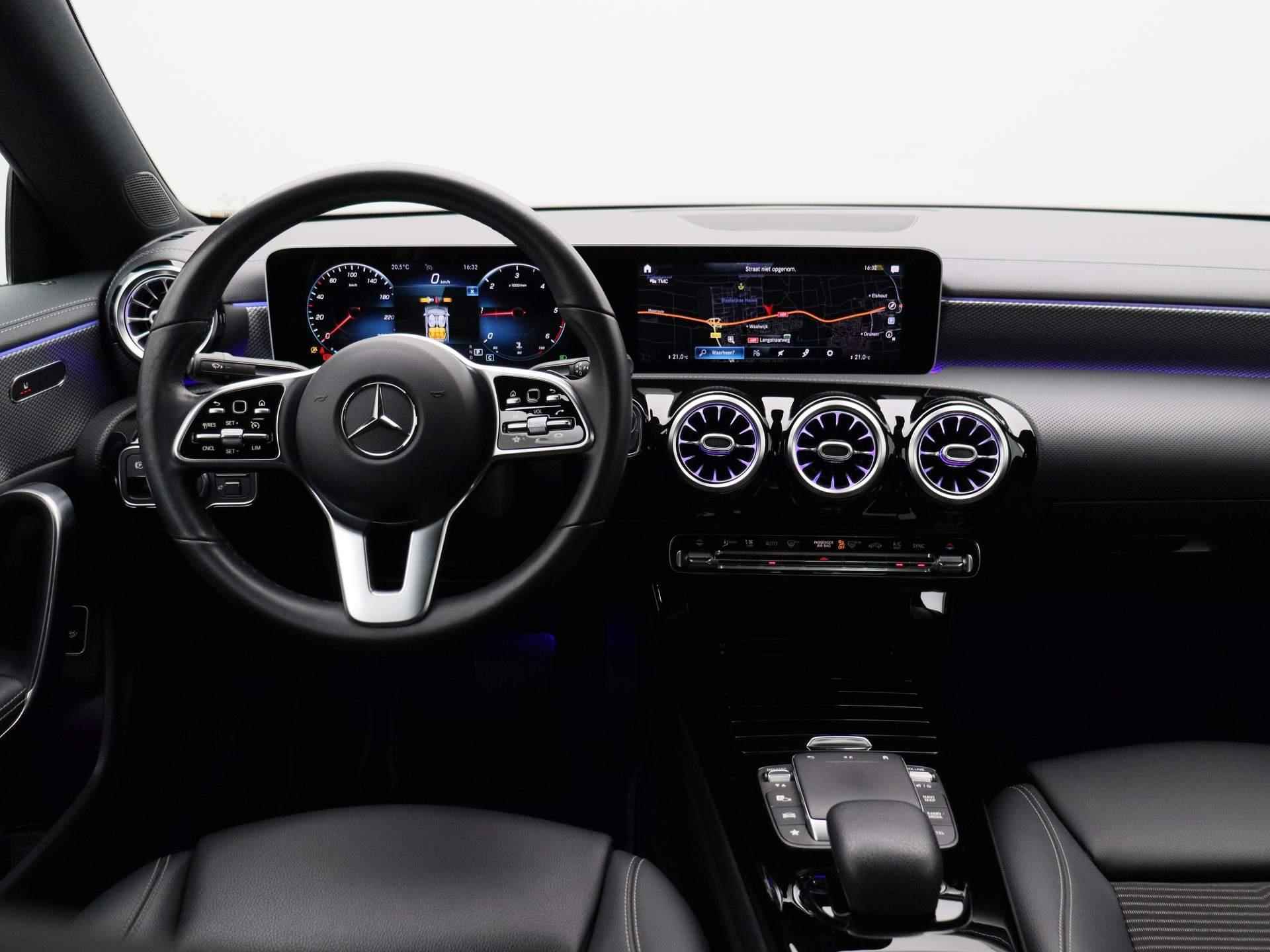 Mercedes-Benz CLA-klasse 180 d Business Solution | HALF LEDER | SFEERVERLICHTING | WIDE SCREEN | ACHTERUITRIJCAMERA | STOELVERWARMING | ELEKTRISCHE KOFFERKLEP |  LED VERLICHTING | - 7/48