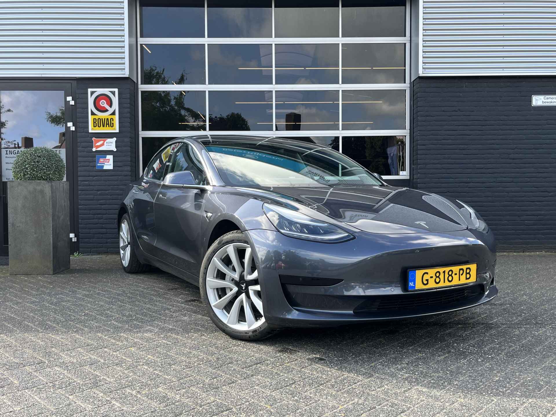 Tesla Model 3 RWD Plus 60 kWh (€ 2.000,- subsidie mogelijk) Camera, Navi, Pano, BTW - 6/21