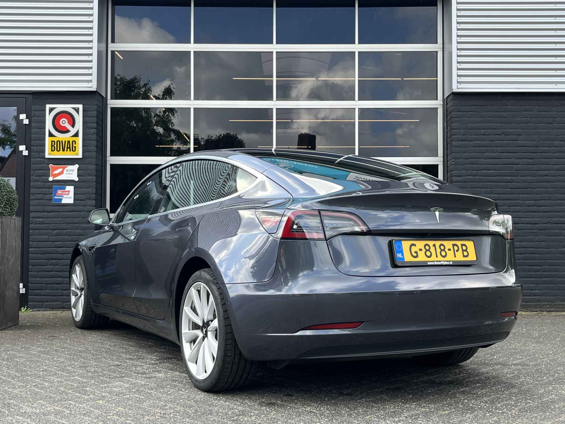 Tesla Model 3 RWD Plus 60 kWh (€ 2.000,- subsidie mogelijk) Camera, Navi, Pano, BTW - 14/21