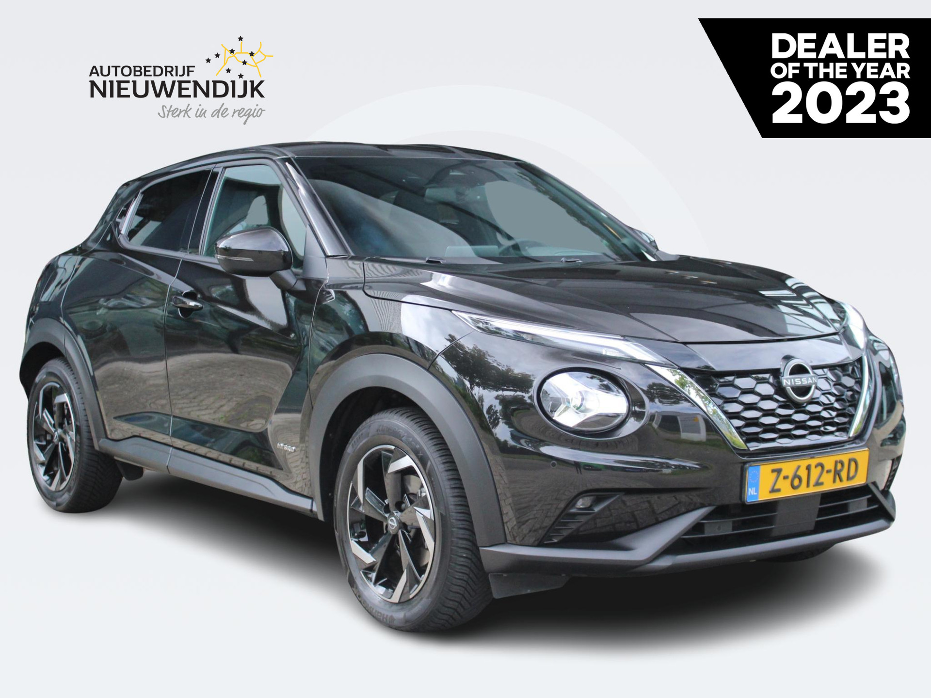 Nissan Juke 1.6 Hybrid N-Connecta 9.800KM / NAVI / CAMERA / PDC / STOELV. / STUURV. / VOORRUITV. / CRUISE / CLIMATE / ALL-SEASON / 17''