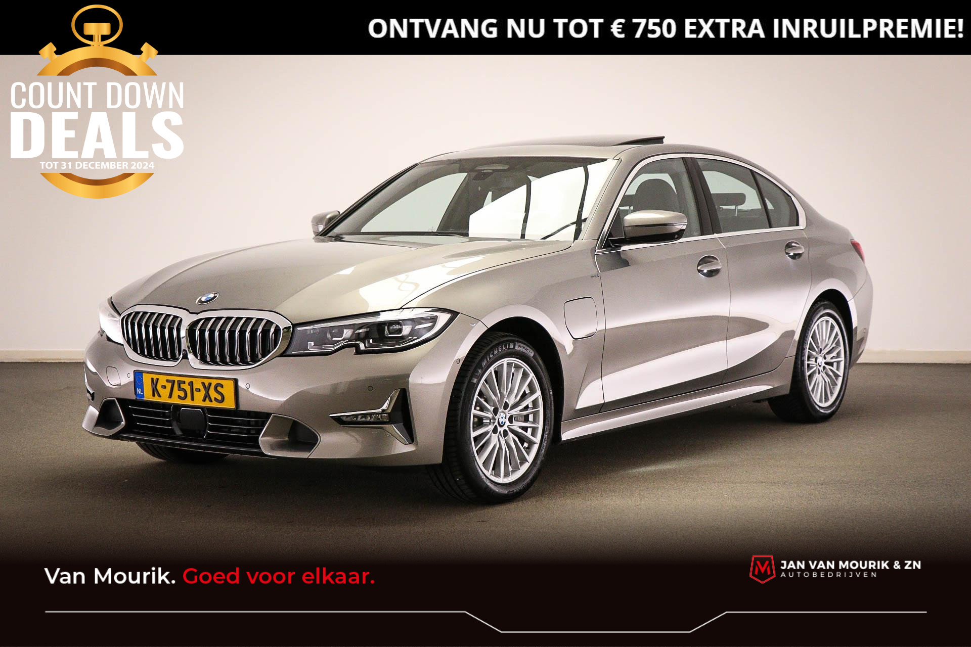 BMW 3-serie 330e High Executive | PANORAMADAK | COPILOT PACK | HEAD UP | LED | ACC | 360 CAMERA | 17" | COPILOT PACK | DEALER ONDERHOUDEN