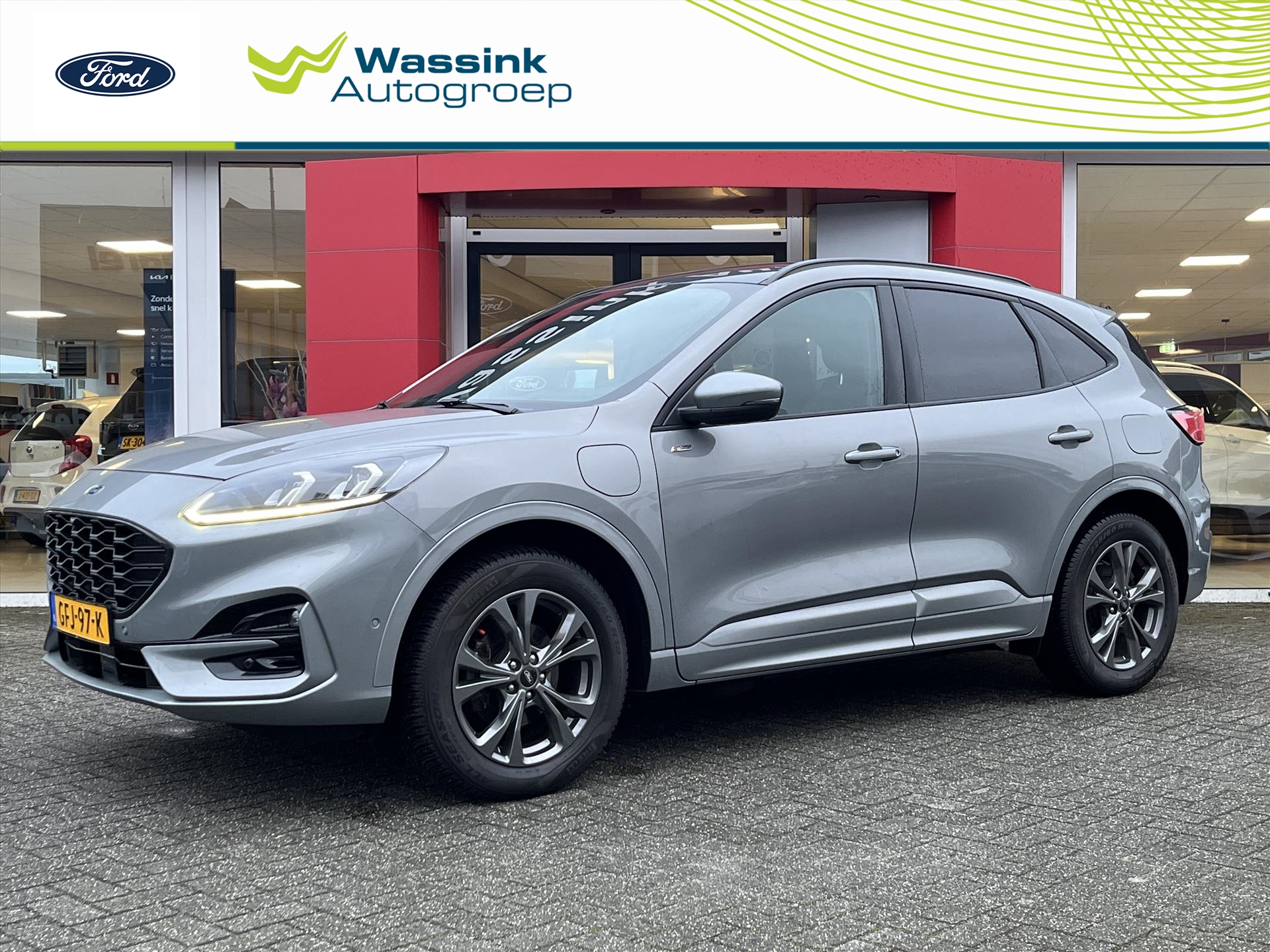 FORD Kuga 2.5 PHEV e-CVT 225pk ST-Line | AUTOMAAT | Schuif-/Kanteldak | Navigatie | PDC Voor & Achter | Camera Voor & Achter |