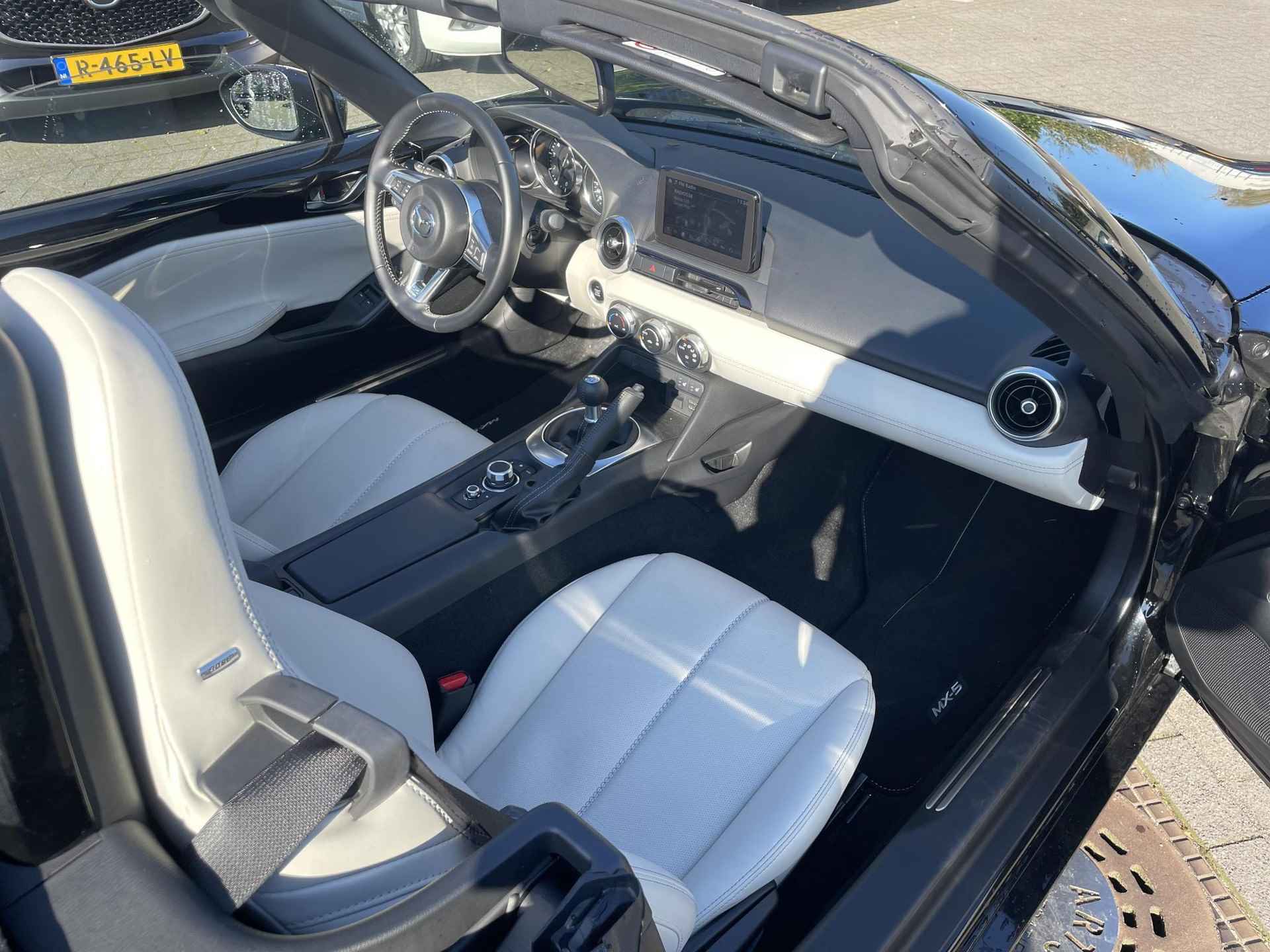 Mazda MX-5 2.0 SkyActiv-G 184 Kizuna | Apple Carplay/Android Auto | Cruise Control | Camera | Bose Geluidssysteem | Nappa-Leder | - 10/24