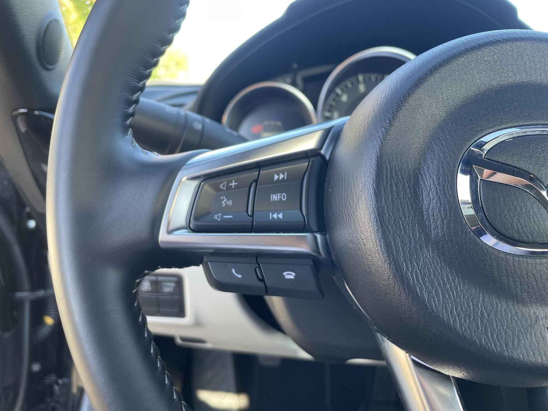 Mazda MX-5 2.0 SkyActiv-G 184 Kizuna | Apple Carplay/Android Auto | Cruise Control | Camera | Bose Geluidssysteem | Nappa-Leder | - 19/24