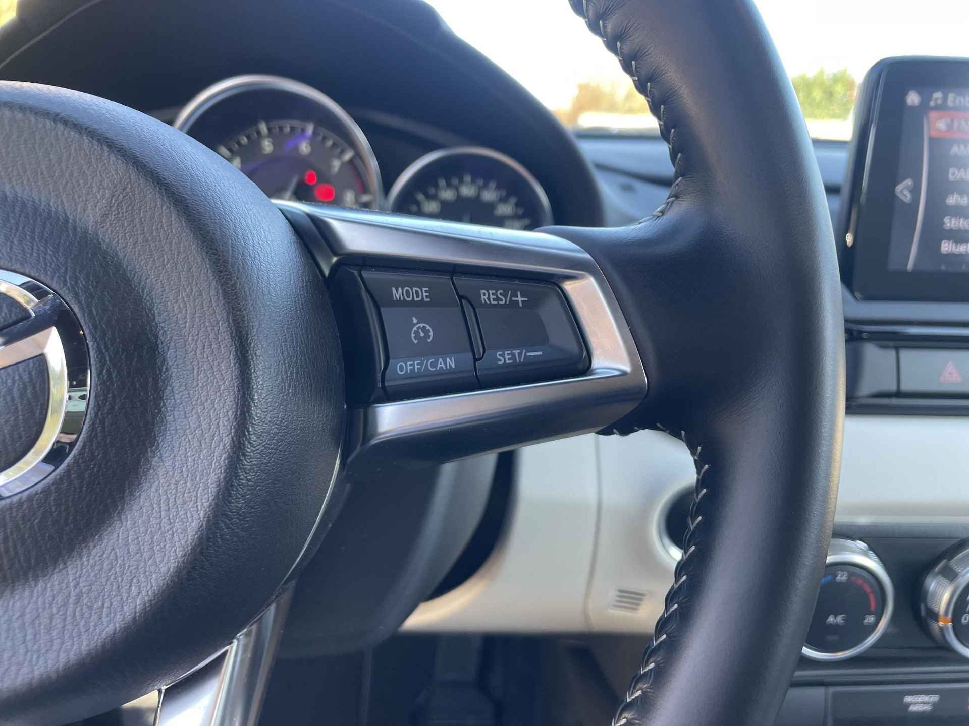 Mazda MX-5 2.0 SkyActiv-G 184 Kizuna | Apple Carplay/Android Auto | Cruise Control | Camera | Bose Geluidssysteem | Nappa-Leder | - 20/24