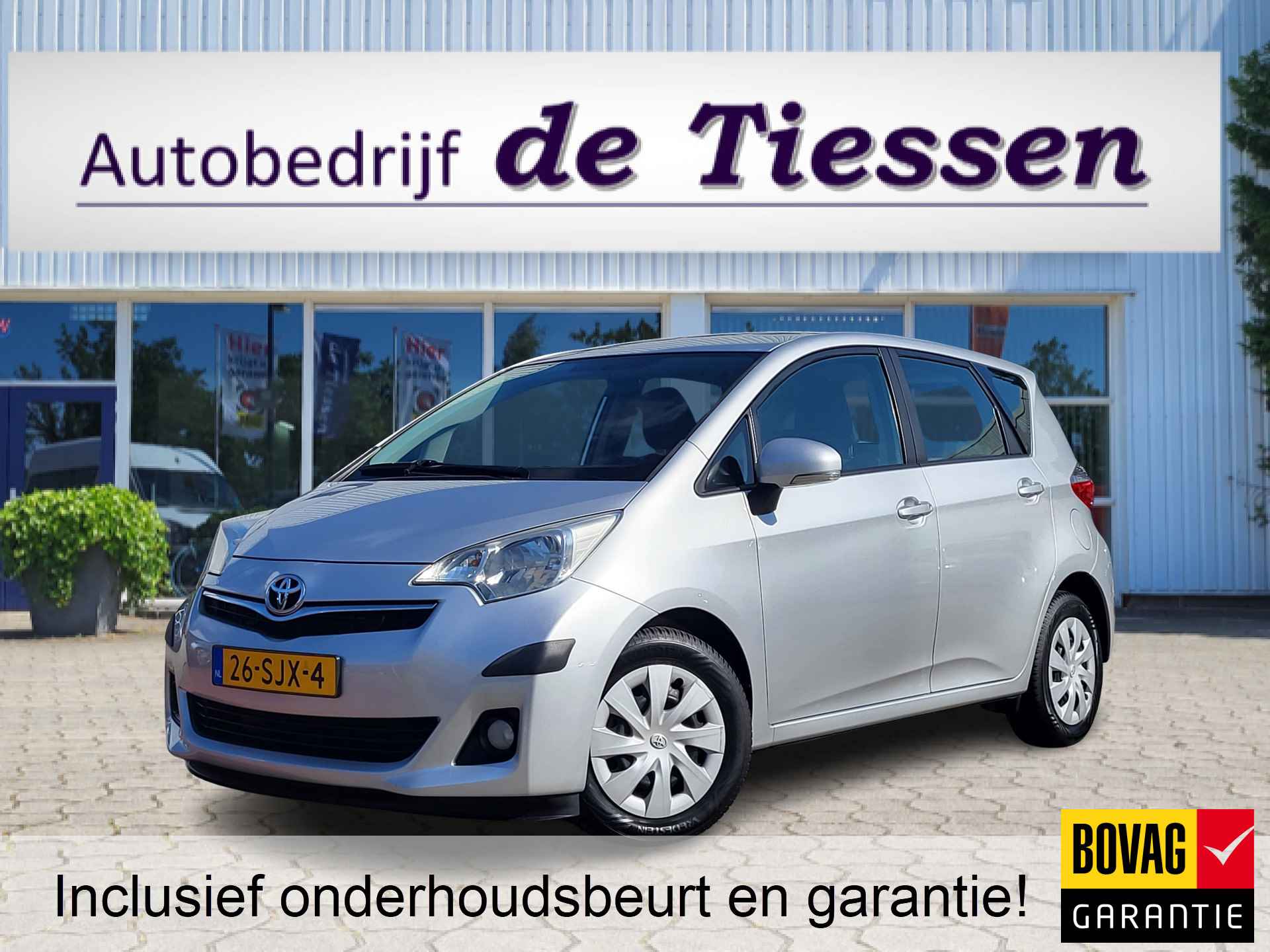 Toyota Verso-S 1.3 VVT-i 100 PK Aspiration, Climate, Camera, Rijklaar met beurt & garantie! - 1/26