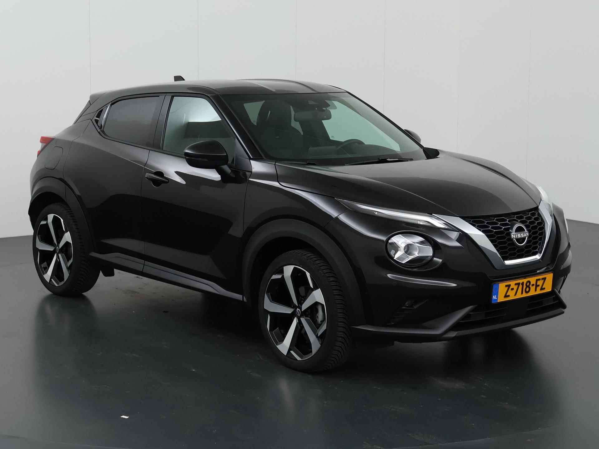 Nissan Juke 1.0 DIG-T Tekna | Navigatie | Bose | Leder | Stoelverwarming | Parkeercamera | Climate control | - 24/44