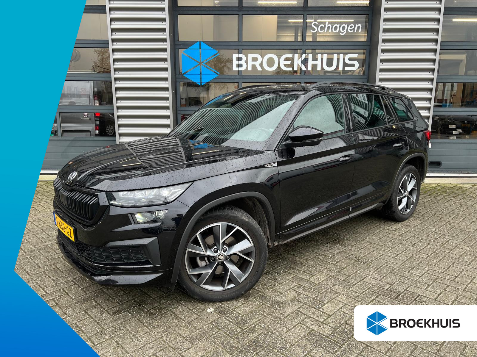 Škoda Kodiaq 1.5 TSI 150 pk Sportline Business 7pers. 7-DSG. | Trekhaak | Elektrisch bedienbare achterklep | Cruise control adaptief |