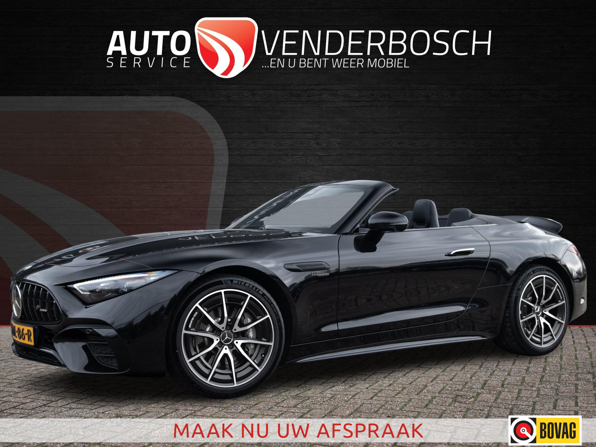 Mercedes-Benz SL-klasse Roadster AMG 43 381pk | V8 Styling | Sportstoelen