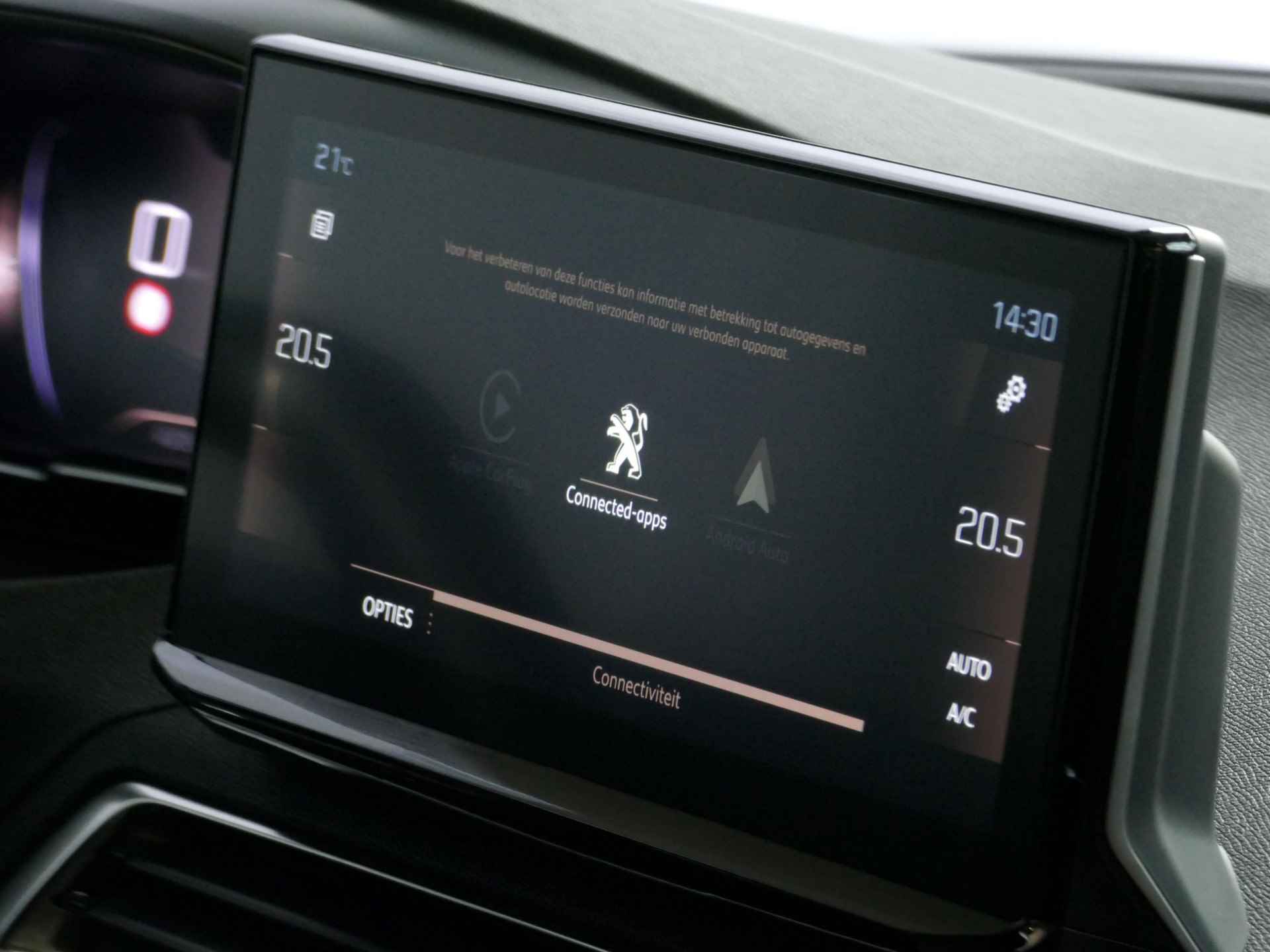 Peugeot 3008 130PK GT PACK LEER I-COCKPIT LED CARPLAY EUROPA.NAVI ELEK.KLEP CAMERA ADAP.CRUISE ZWARTE HEMEL. ALCANTARA/LEER BLINDSPOT. 2024 - 44/83