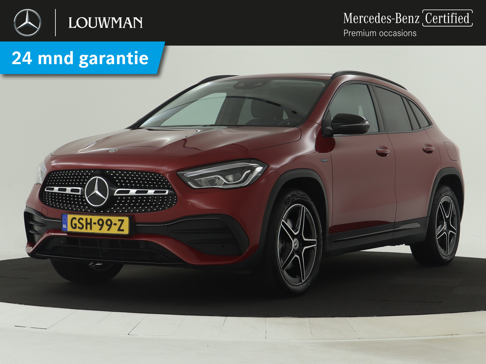 Mercedes-Benz GLA 250 e AMG Plug-In Hybride | AMG Styling | Night Pakket | Sfeerverlichting | Achteruitrijcamera | LED koplampen | Inclusief 24 maanden MB Certified garantie voor Europa.