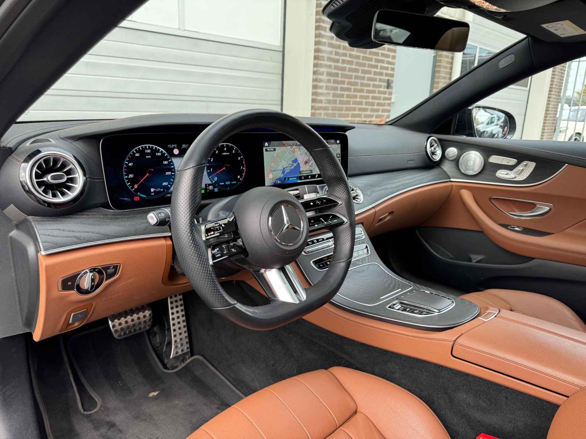 Mercedes-Benz E-klasse Coupé 450 4MATIC AMG Line | Panoramadak | Burmester | - 13/30