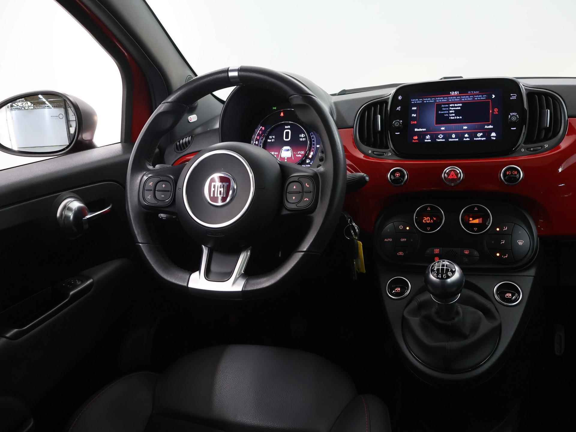 Fiat 500 1.0 Hybrid Sport | Panoramadak | Beats Audio | Climate Control | Apple/Android Carplay | - 10/41