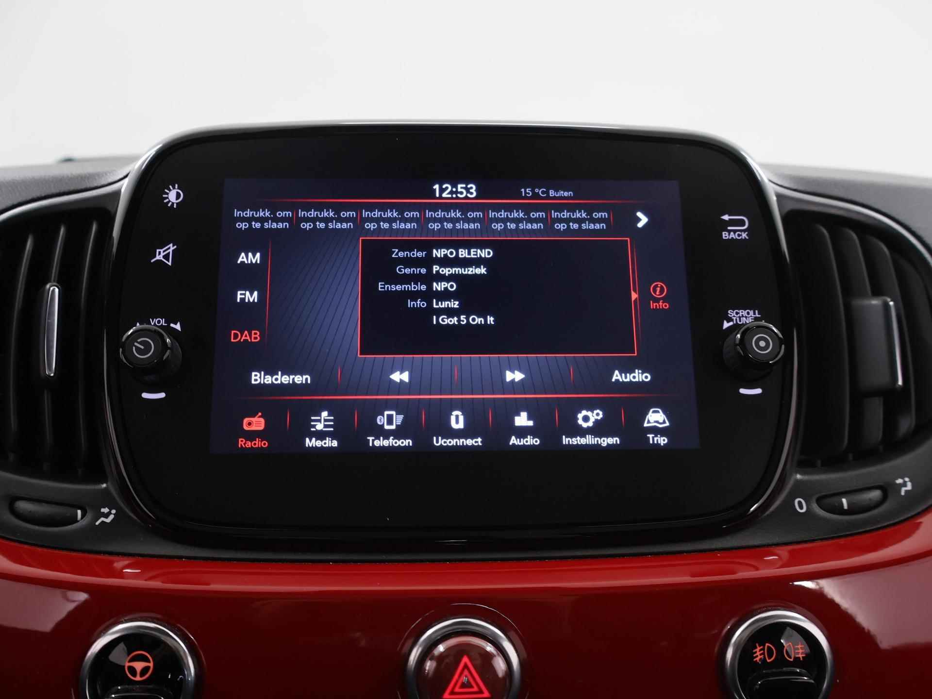 Fiat 500 1.0 Hybrid Sport | Panoramadak | Beats Audio | Climate Control | Apple/Android Carplay | - 14/41