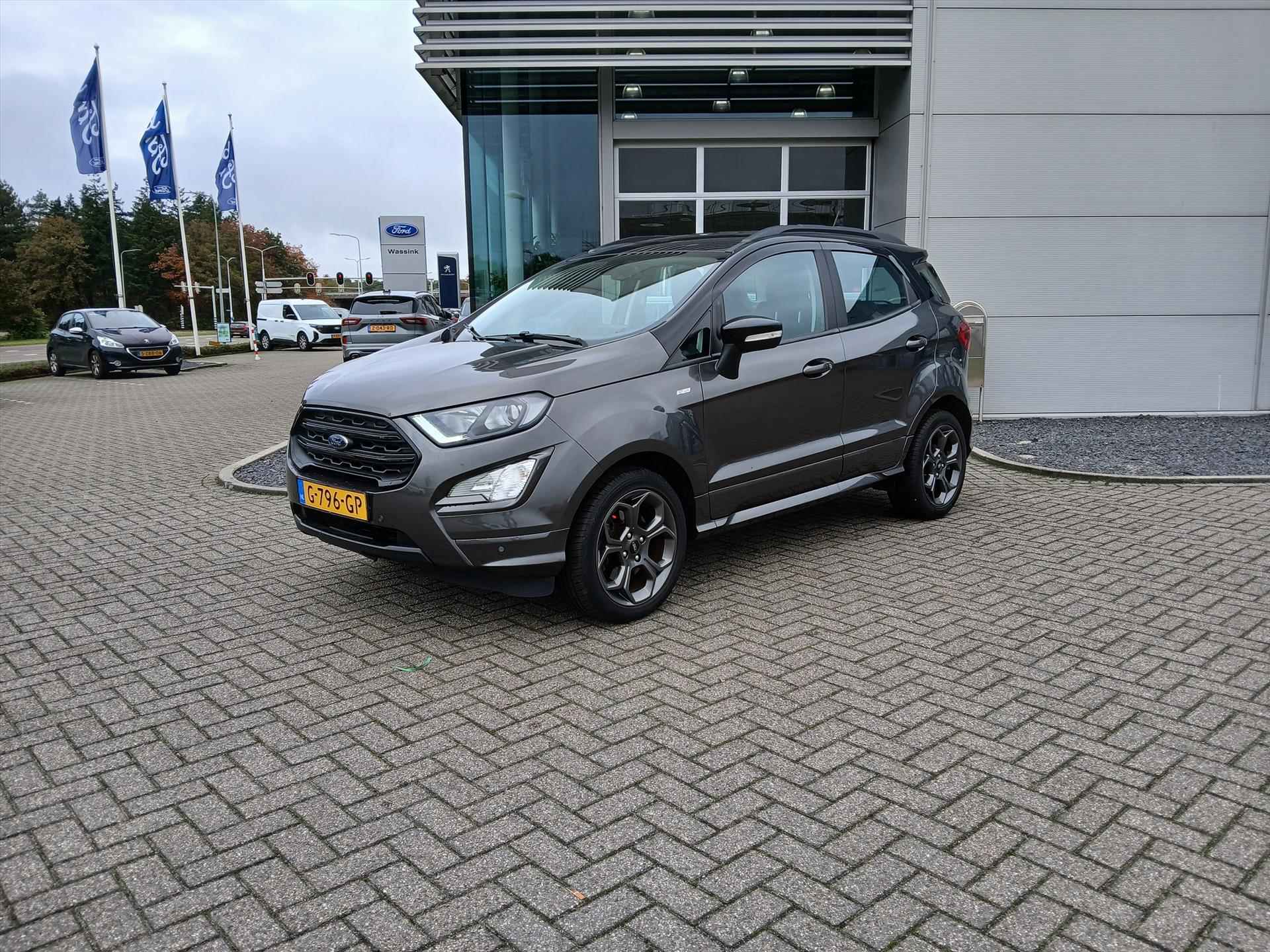 Ford Ecosport 1.0 EcoBoost 125pk AUTOMAAT ST-Line | Camera | Navigatie | Blind spot | - 2/30