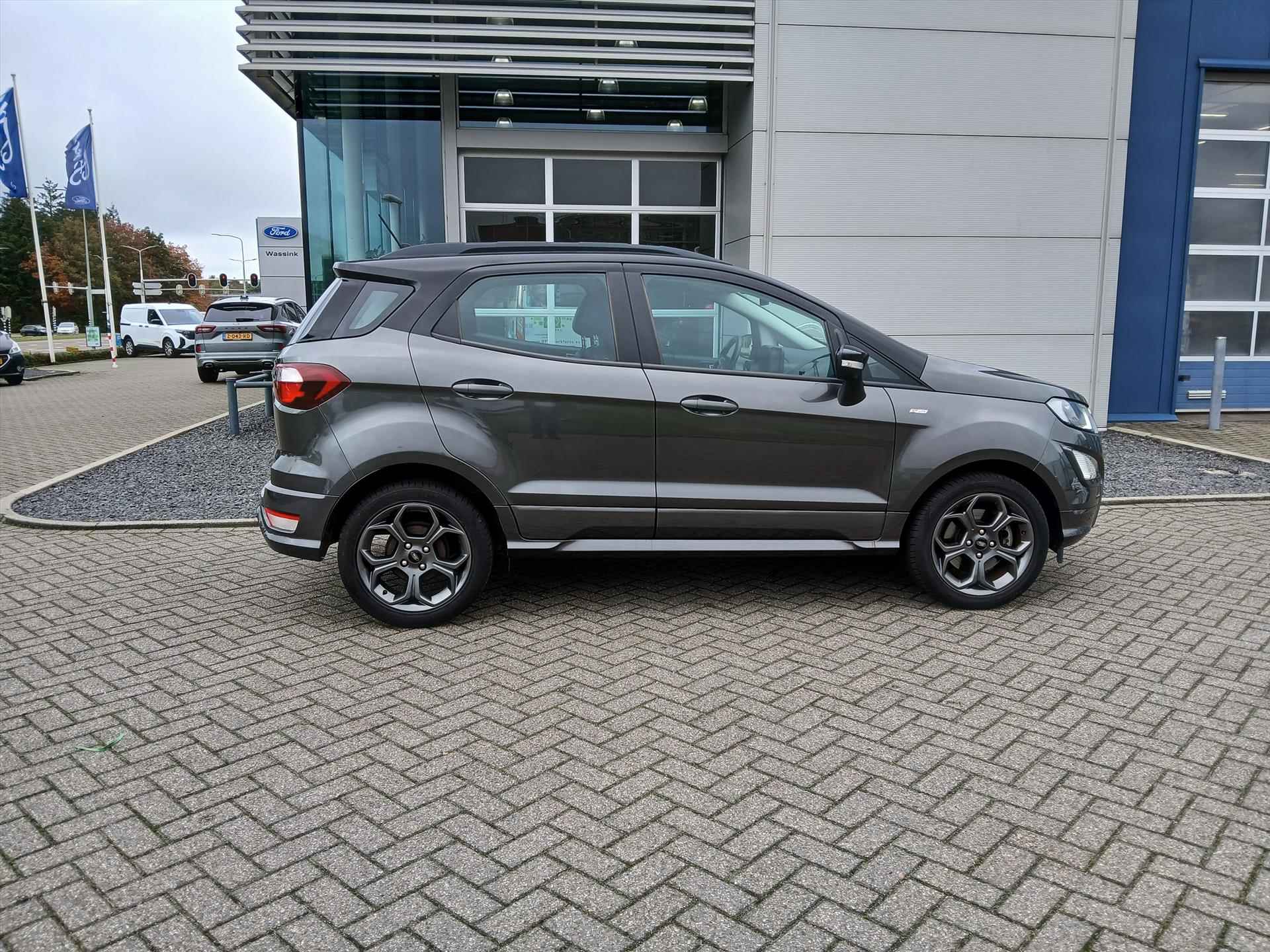 Ford Ecosport 1.0 EcoBoost 125pk AUTOMAAT ST-Line | Camera | Navigatie | Blind spot | - 6/30