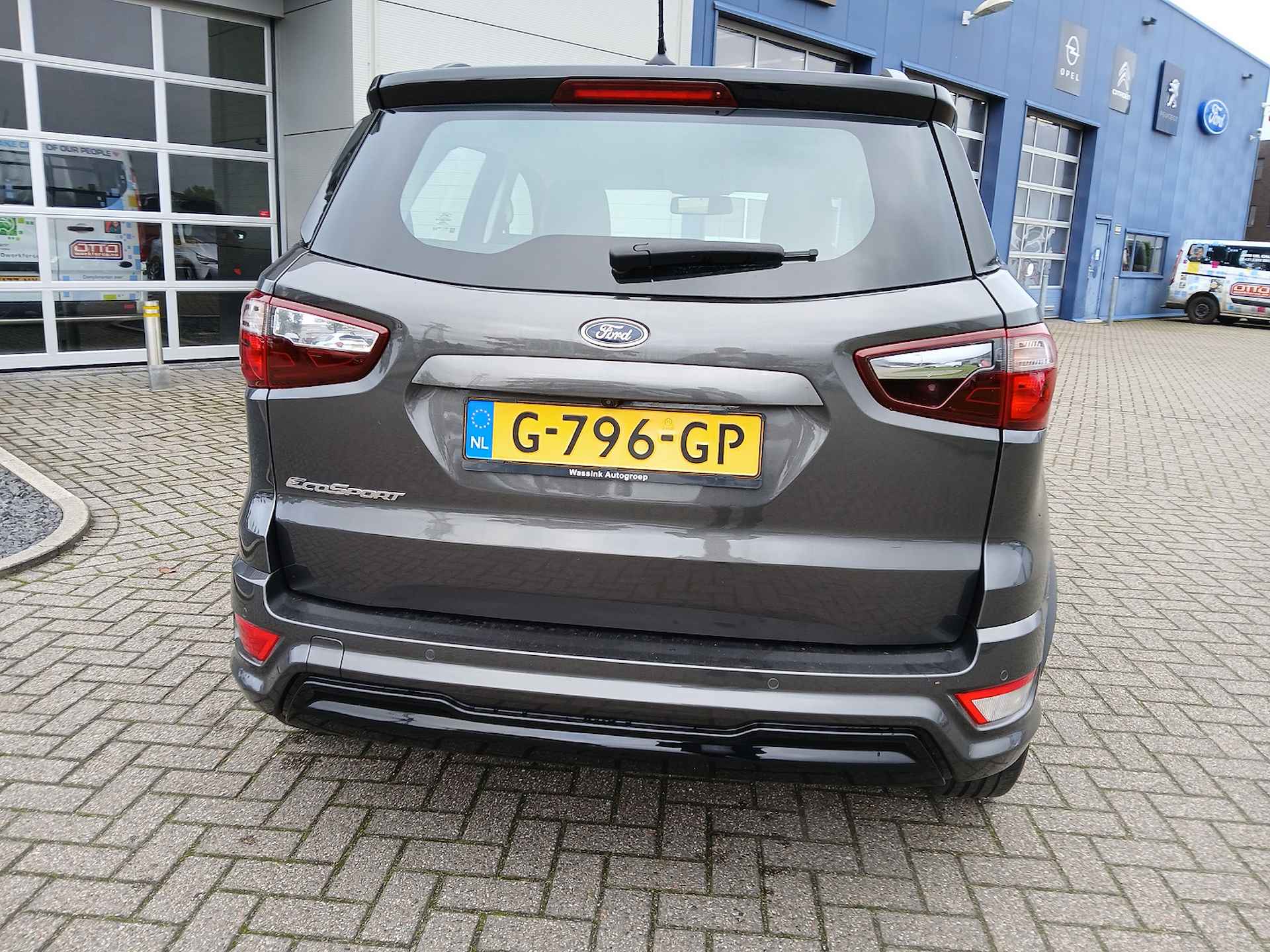 Ford Ecosport 1.0 EcoBoost 125pk AUTOMAAT ST-Line | Camera | Navigatie | Blind spot | - 7/30