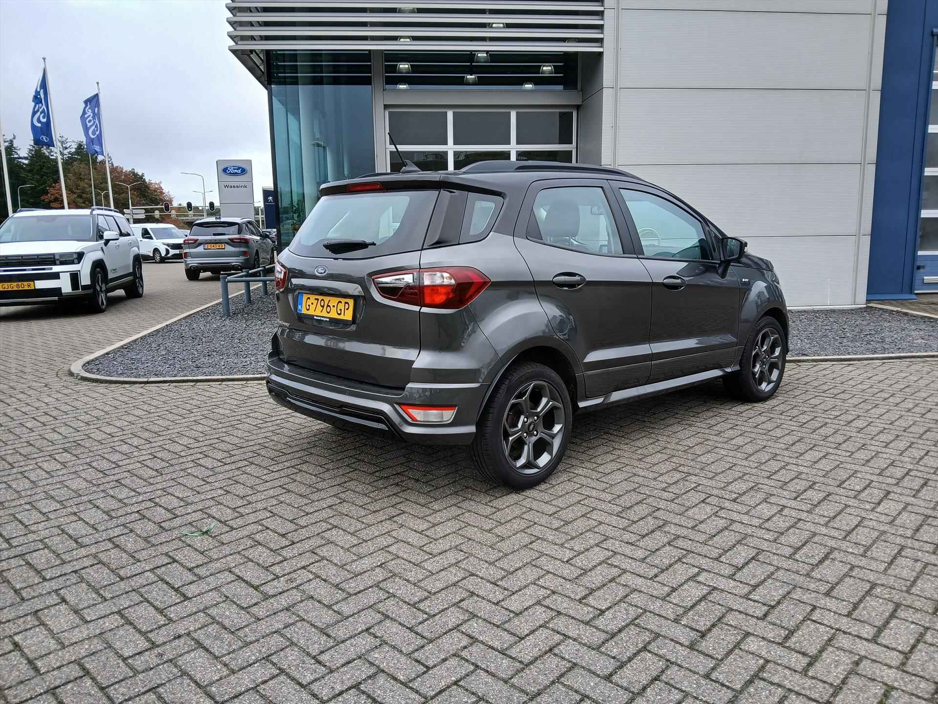 Ford Ecosport 1.0 EcoBoost 125pk AUTOMAAT ST-Line | Camera | Navigatie | Blind spot | - 8/30