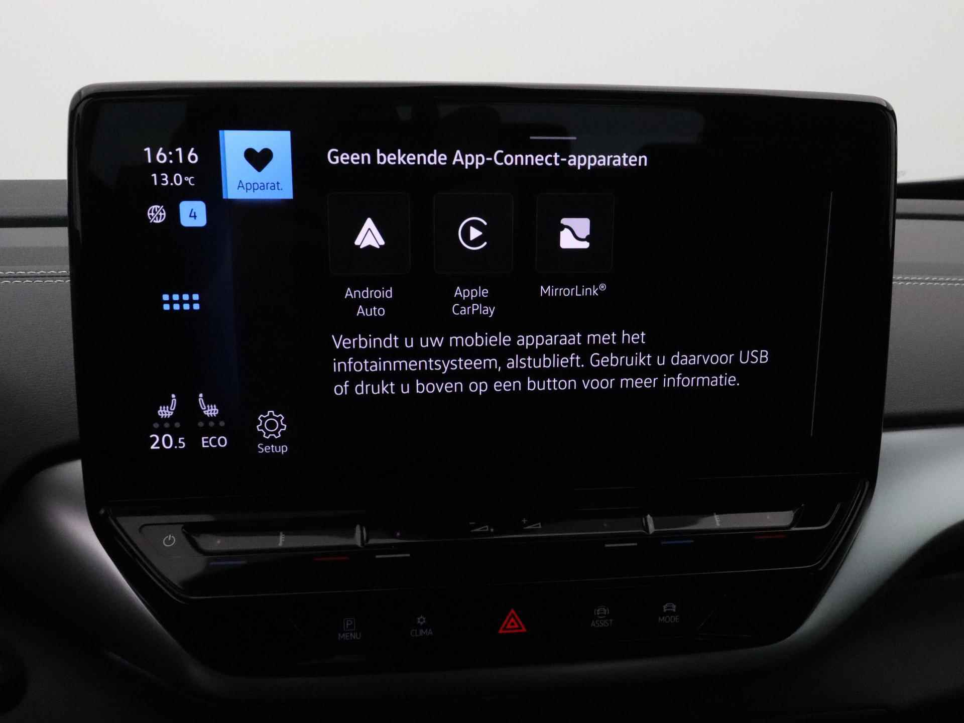 Volkswagen ID.5 Pro 77 kWh | Navigatie | Carplay| 20" | Stuur- /Stoelverwarming | - 16/17