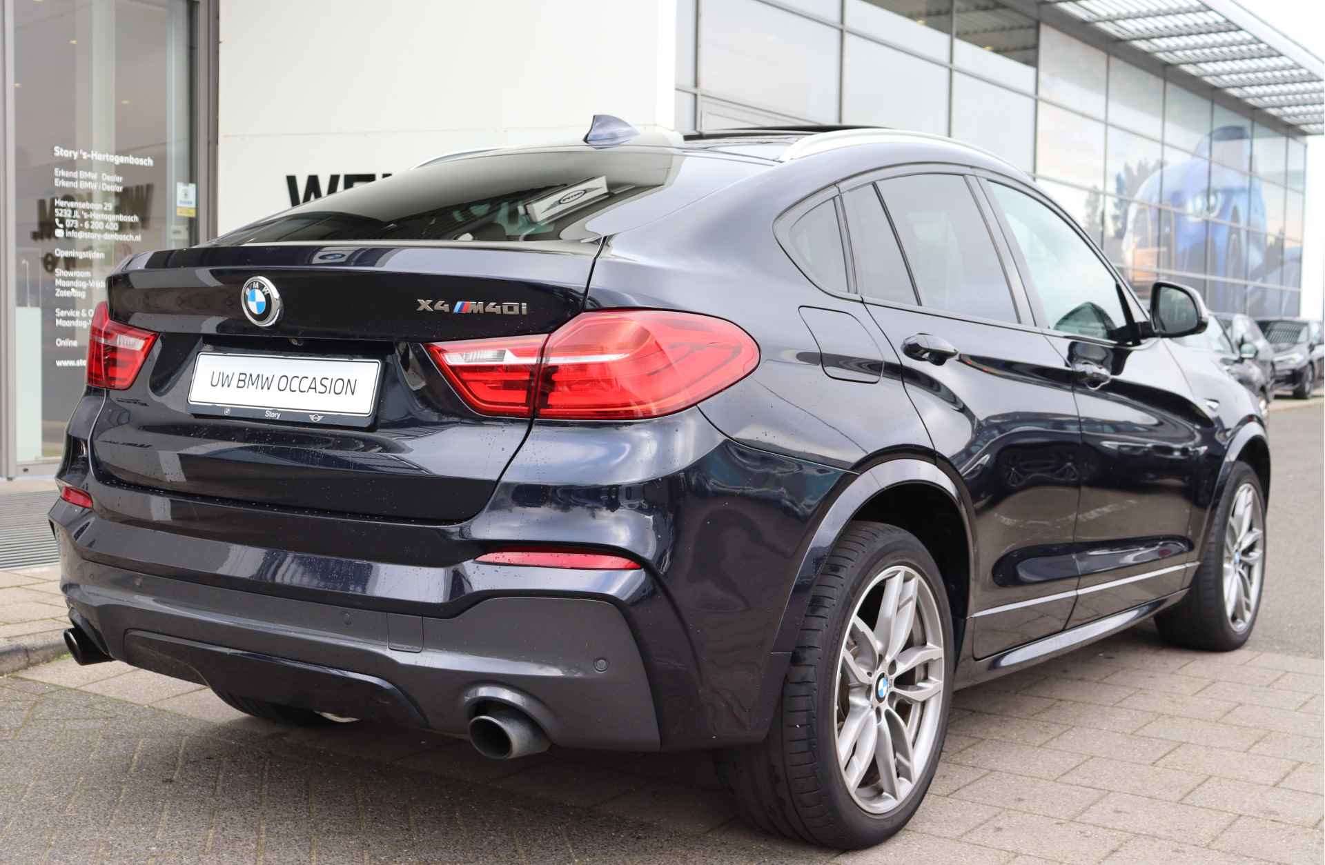 BMW X4 M40i High Executive Automaat / Schuif-kanteldak / Sportstoelen / Achteruitrijcamera / Adaptieve LED / Comfort Access / Head-Up / Park Assistant / Adaptive onderstel - 12/26