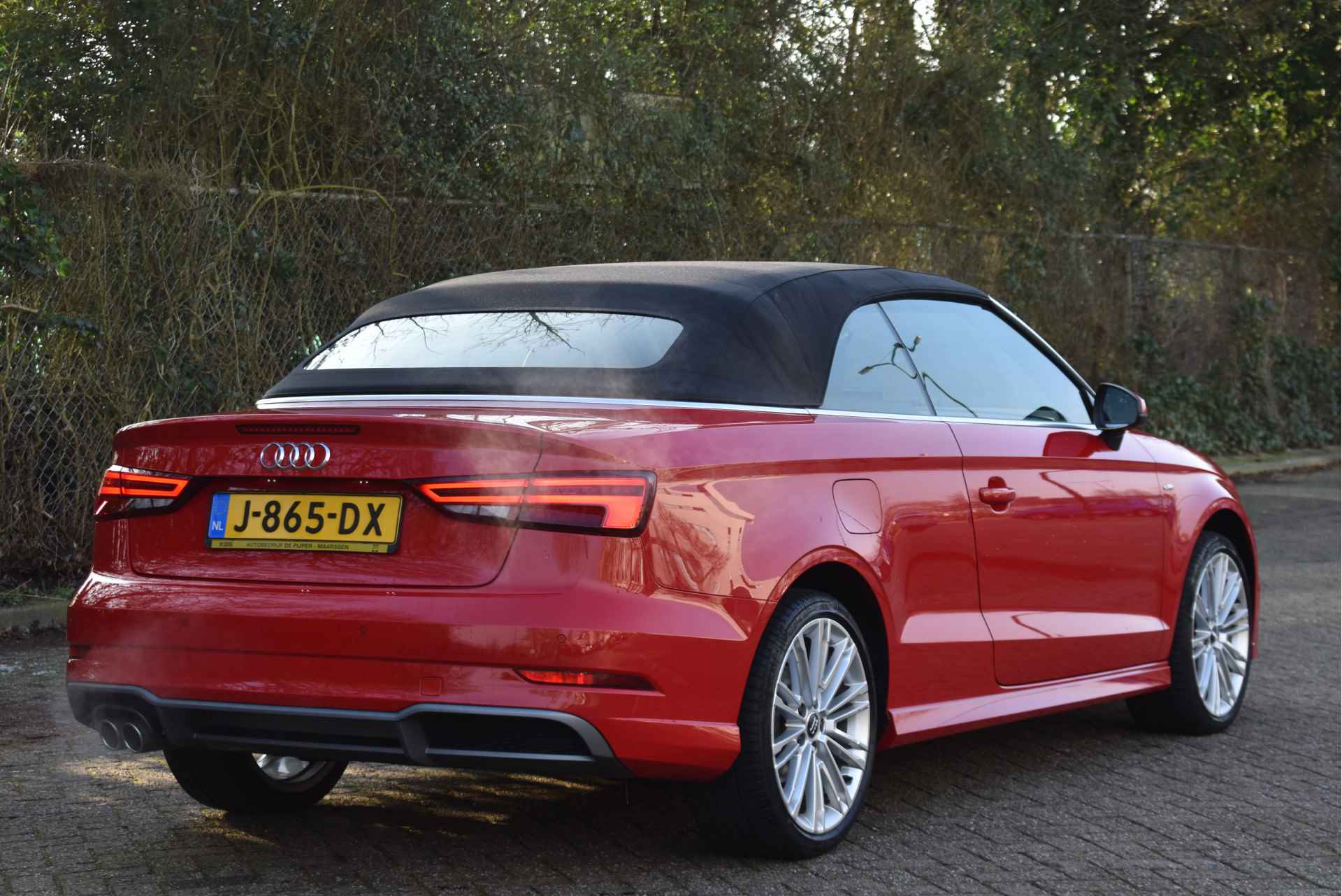 Audi A3 Cabriolet 35 TFSI CoD Sport S Line Edition 3x S-Line | Keyless | Leder / Alcantara | Stoelverwarming | Navi | Full LED | 3D knipperlichten | LM-Velgen - 25/59