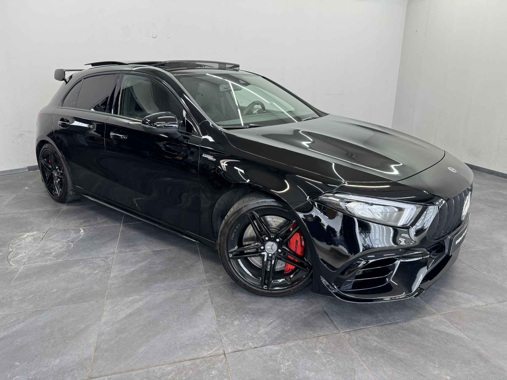 Mercedes-Benz A-klasse AMG 45 S 4MATIC+✅Panoramadak✅Sfeerverlichting✅Digital Cockpit✅Stoelverwarming✅AMG 45S✅Open Dak✅ - 43/120