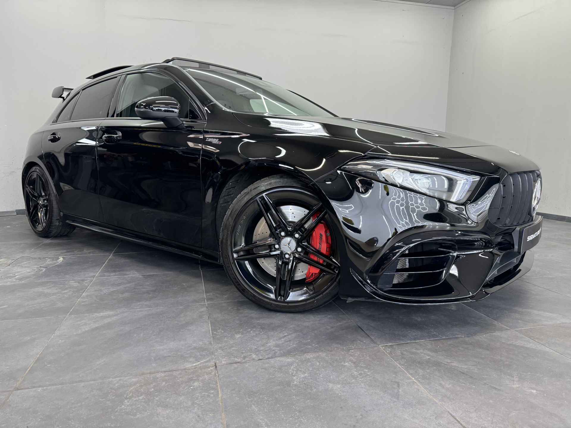 Mercedes-Benz A-klasse AMG 45 S 4MATIC+✅Panoramadak✅Sfeerverlichting✅Digital Cockpit✅Stoelverwarming✅AMG 45S✅Open Dak✅ - 114/120